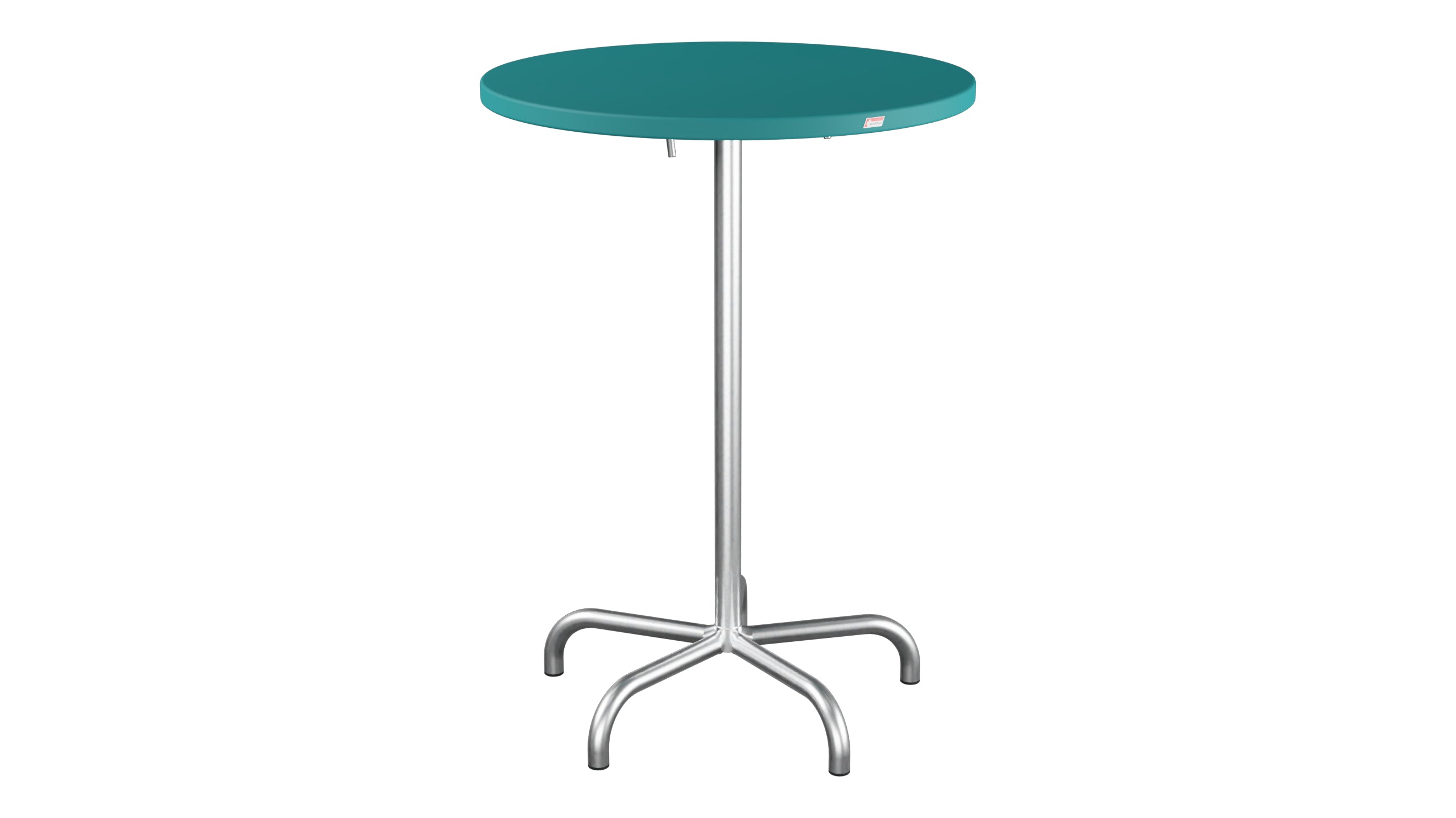 Säntis metal bar table outdoor ø80/110 foldable