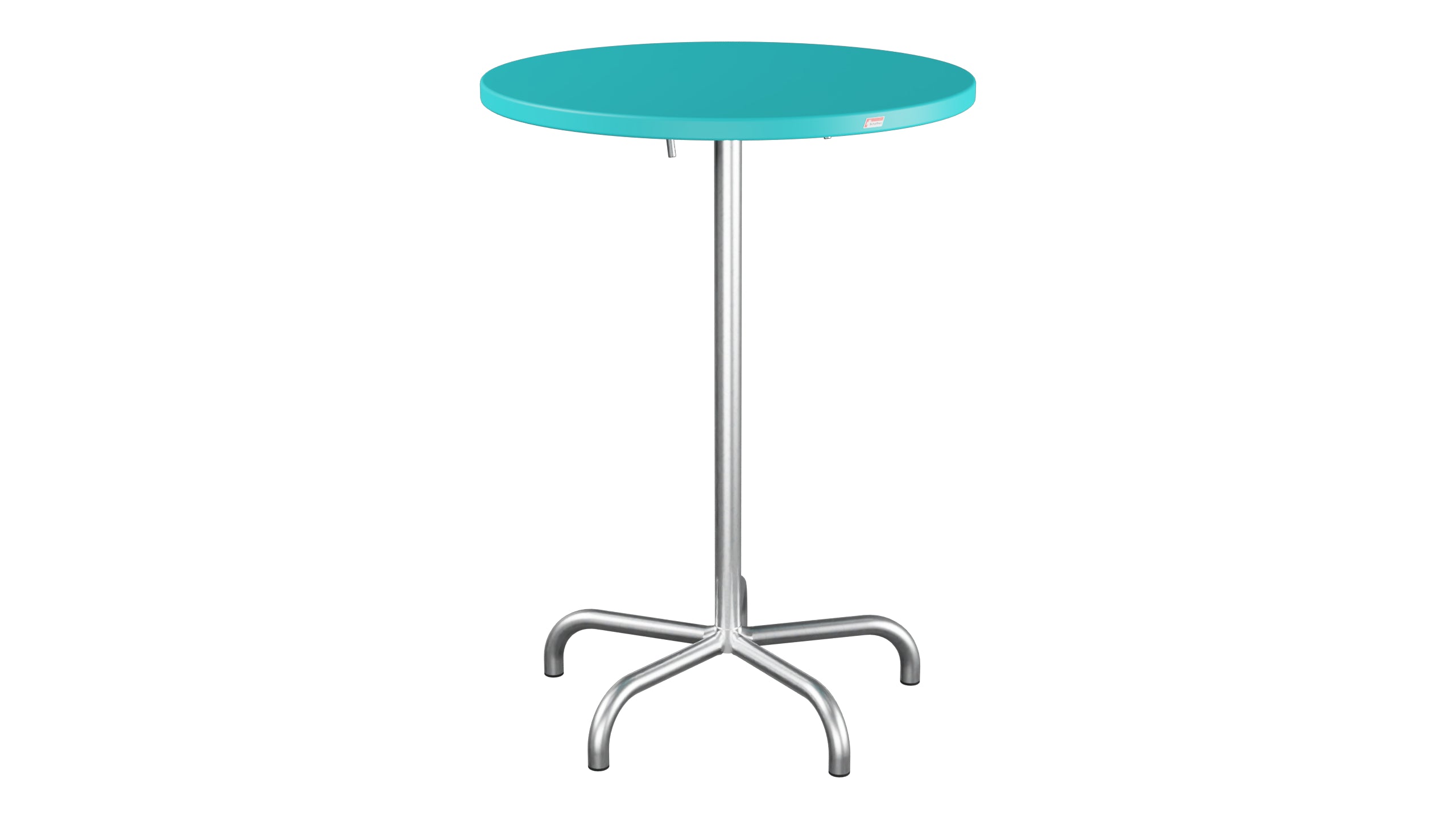 Säntis metal bar table outdoor ø80/110 foldable
