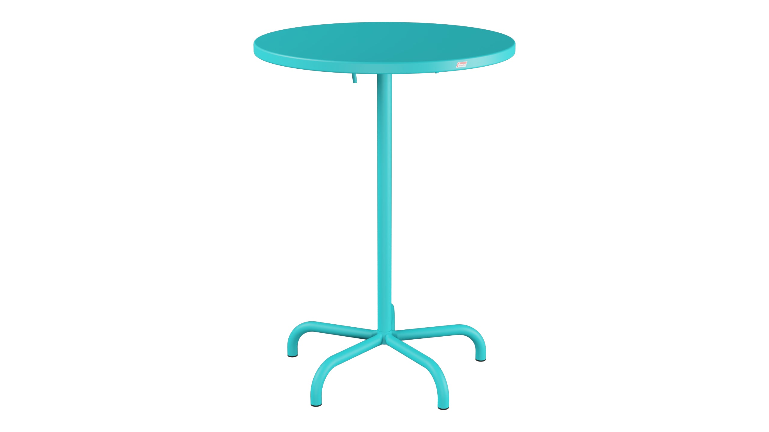 Säntis metal bar table outdoor ø80/110 foldable