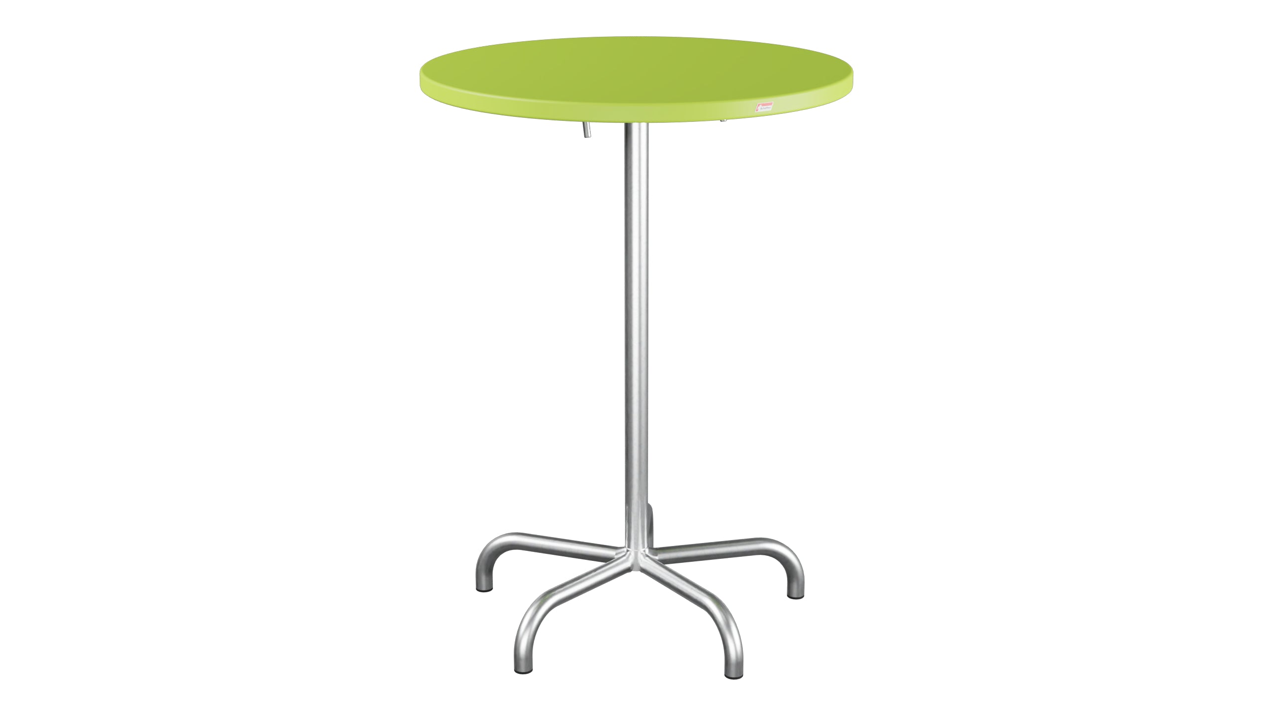 Säntis metal bar table outdoor ø80/110 foldable
