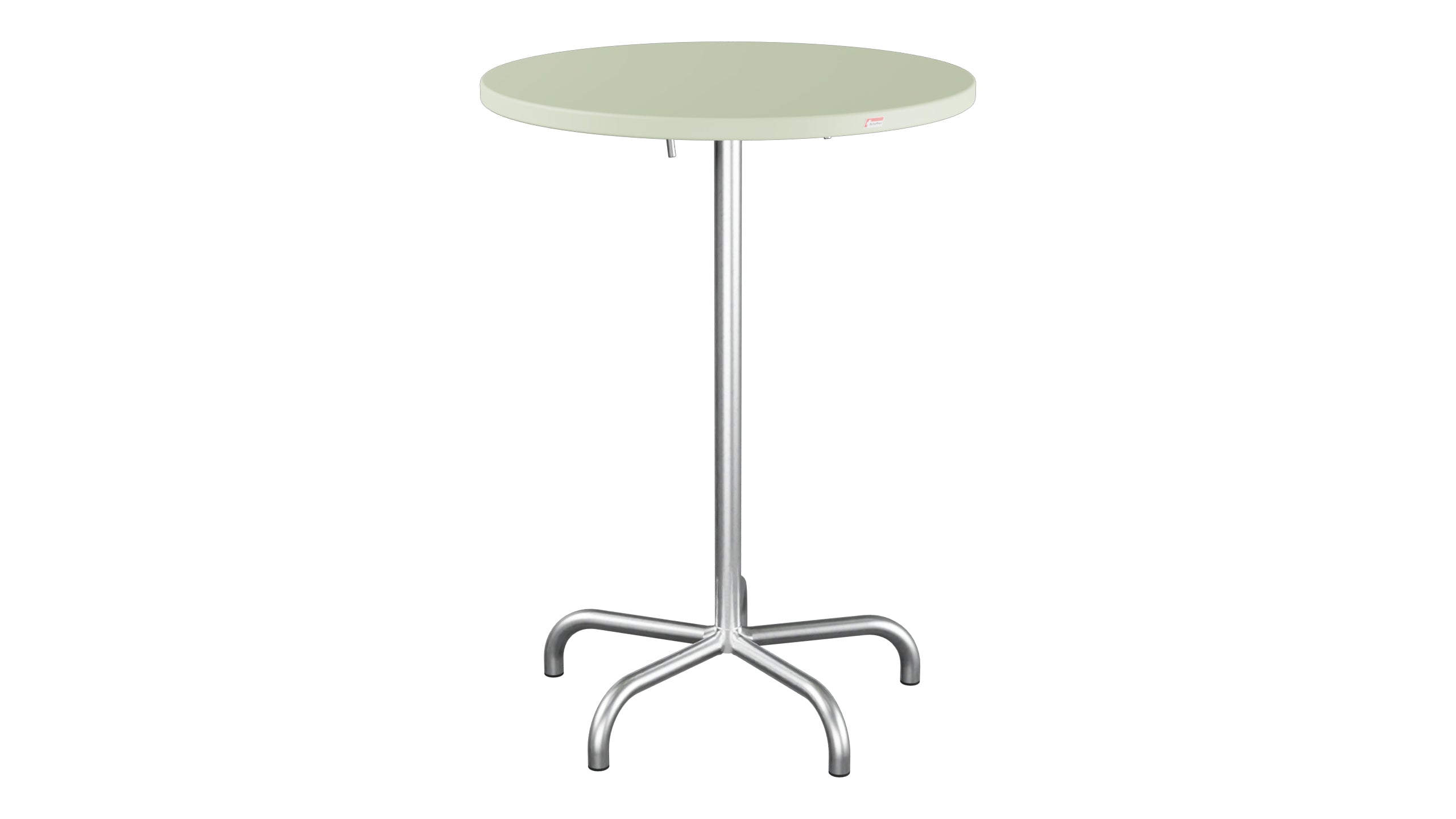 Säntis metal bar table outdoor ø80/110 foldable