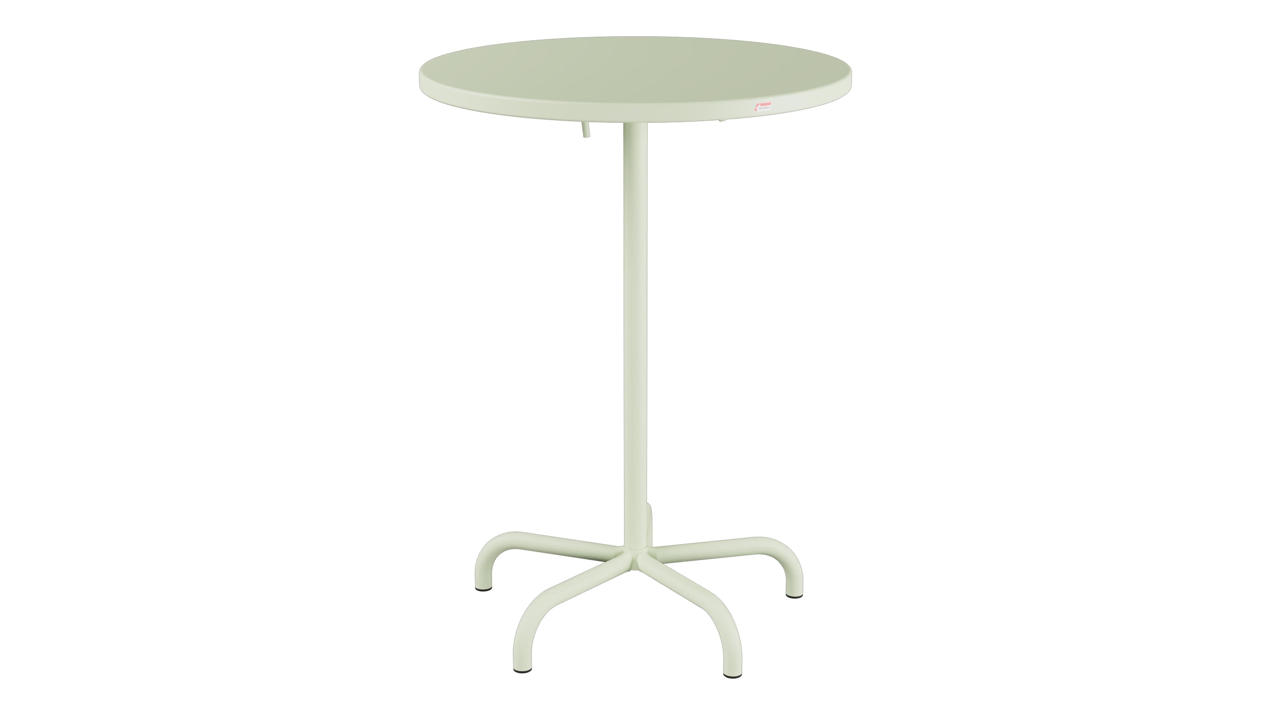Säntis metal bar table outdoor ø80/110 foldable