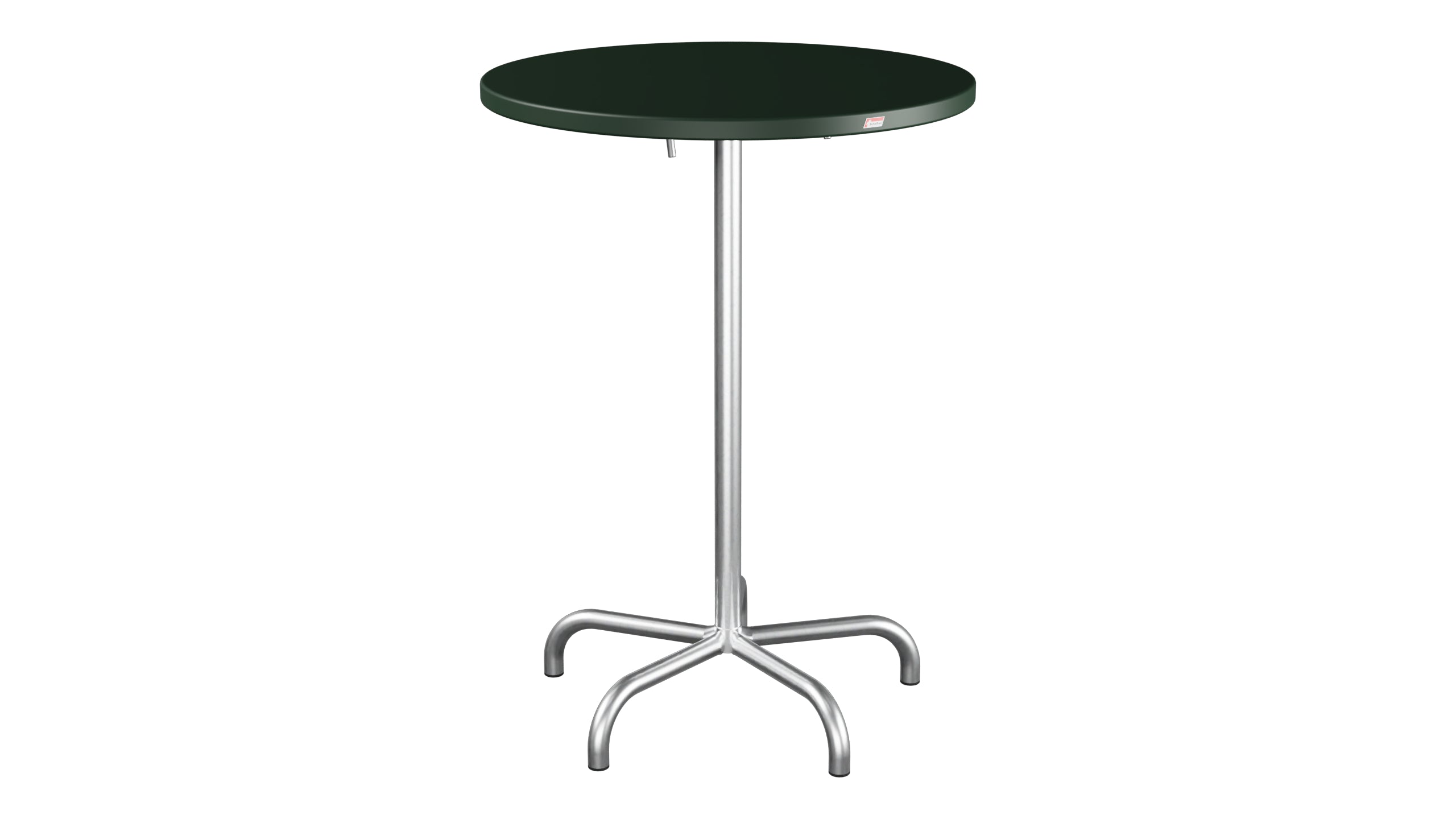 Säntis metal bar table outdoor ø80/110 foldable