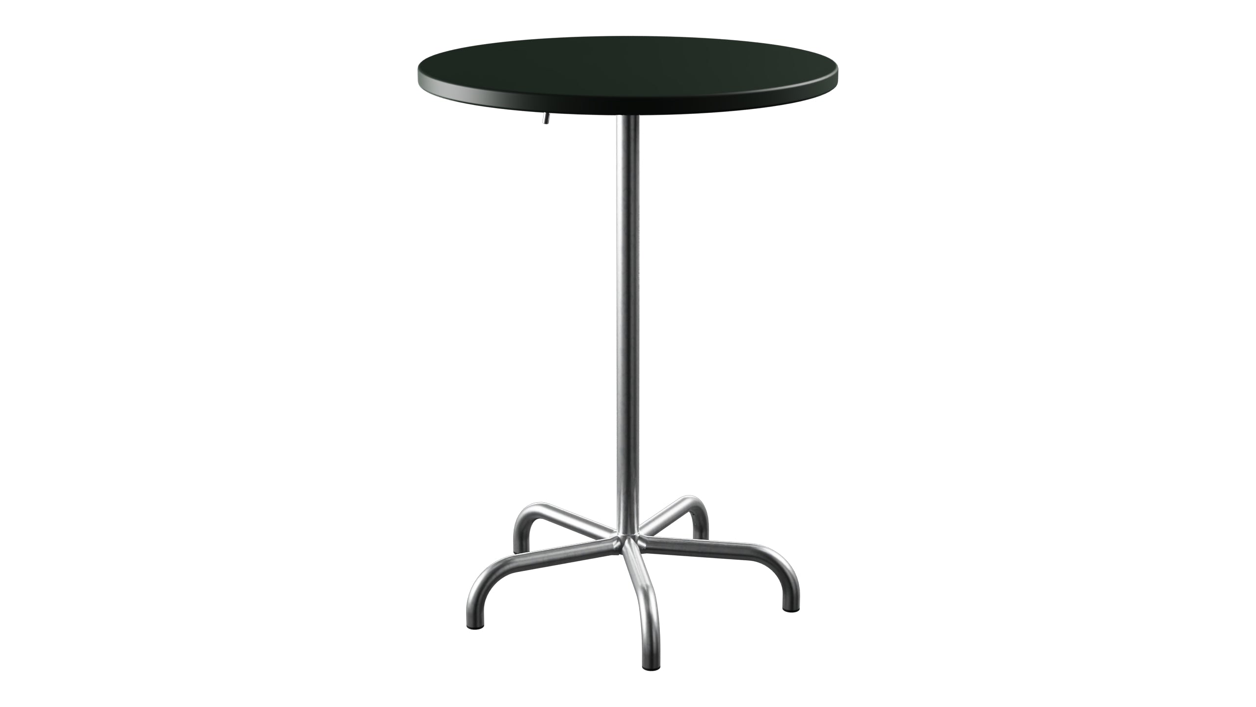 Säntis Metall-Stehtisch Outdoor ø80 / 110 klappbar in Tannengrün präsentiert im Onlineshop von KAQTU Design AG. Hochtisch Outdoor ist von Schaffner