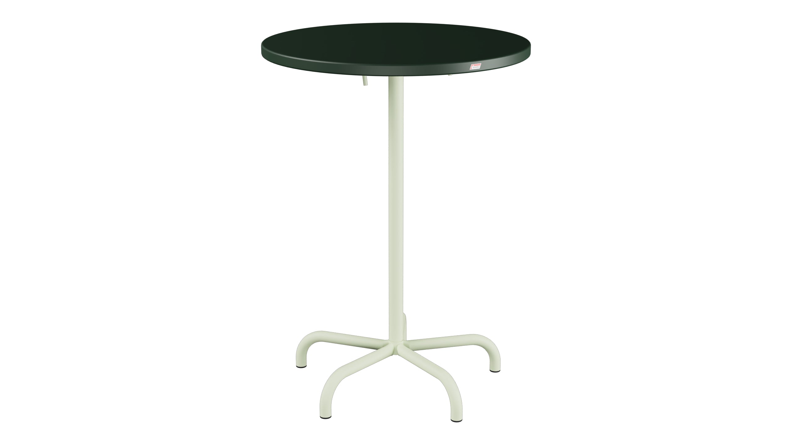 Säntis metal bar table outdoor ø80/110 foldable