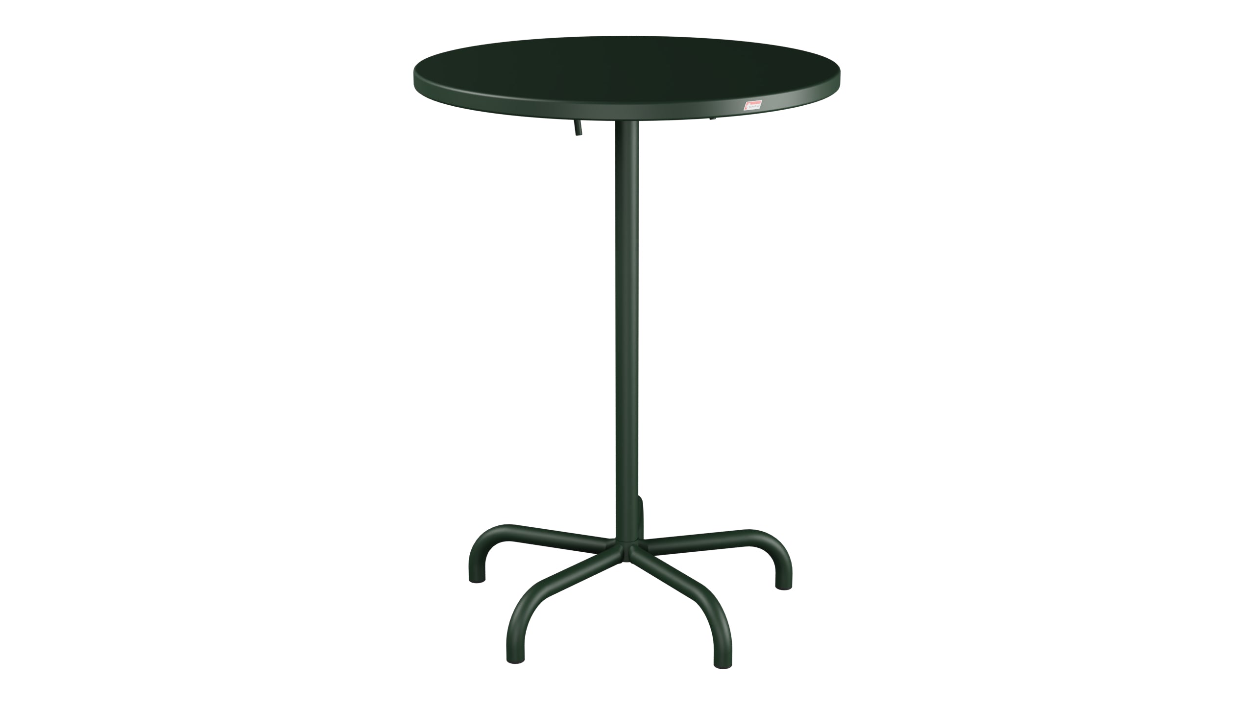 Säntis metal bar table outdoor ø80/110 foldable