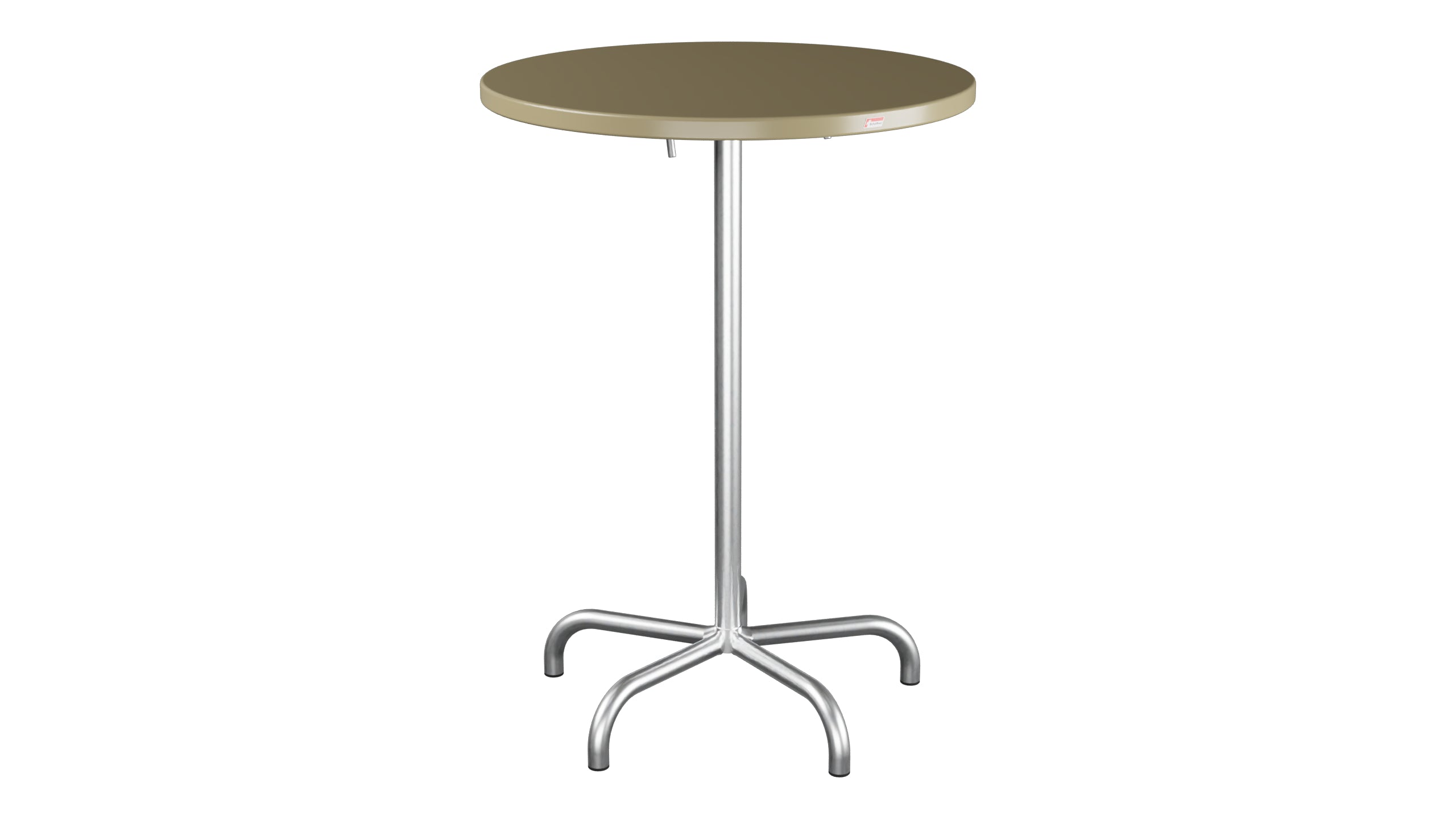 Säntis metal bar table outdoor ø80/110 foldable