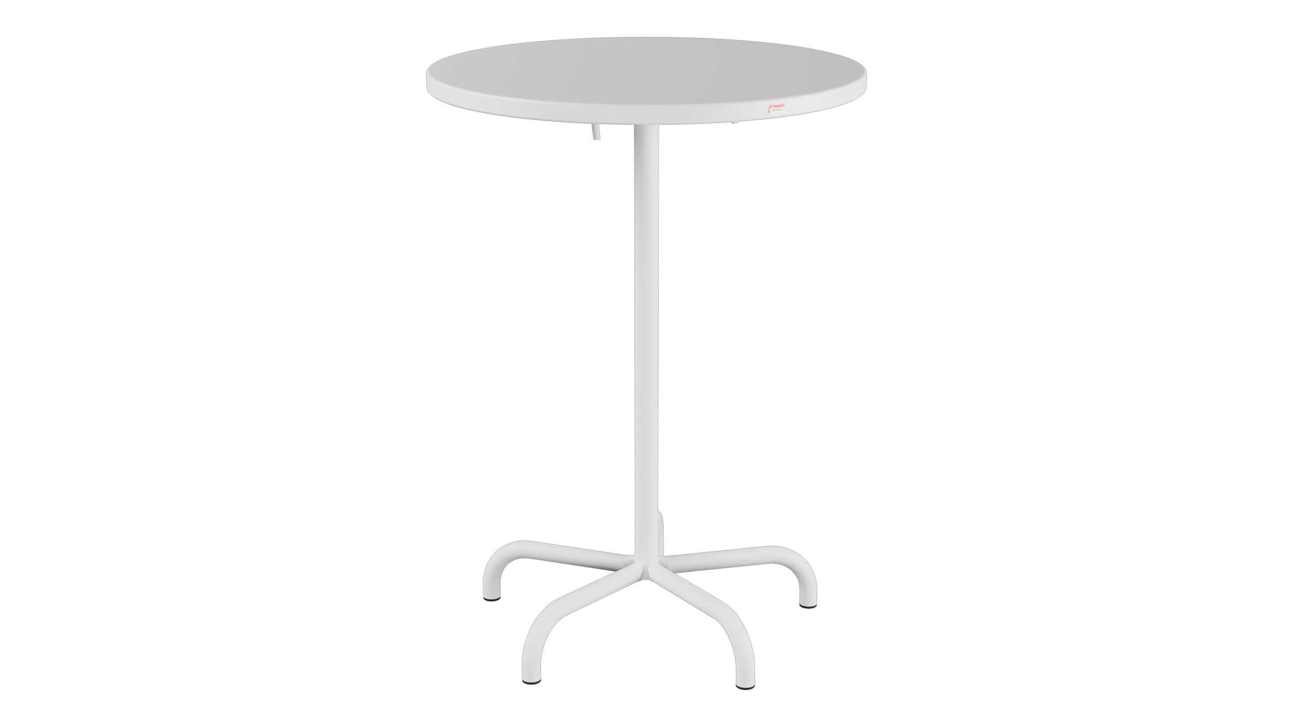 Säntis metal bar table outdoor ø80/110 foldable