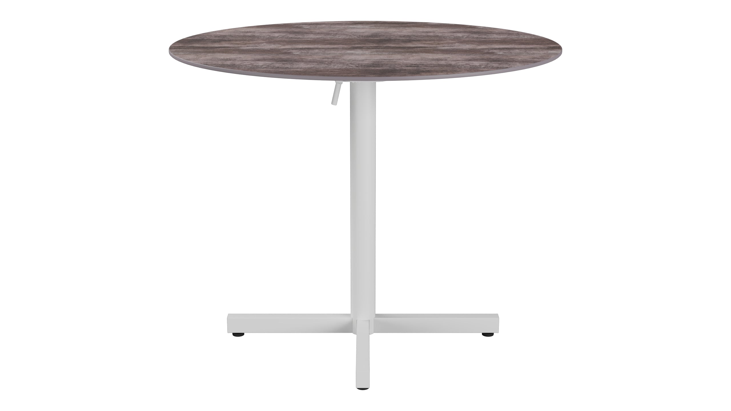 Luzern Glasfaser-Gartentisch Decor ø90 klappbar in Stromboli dunkel  präsentiert im Onlineshop von KAQTU Design AG. Gartentisch ist von Schaffner