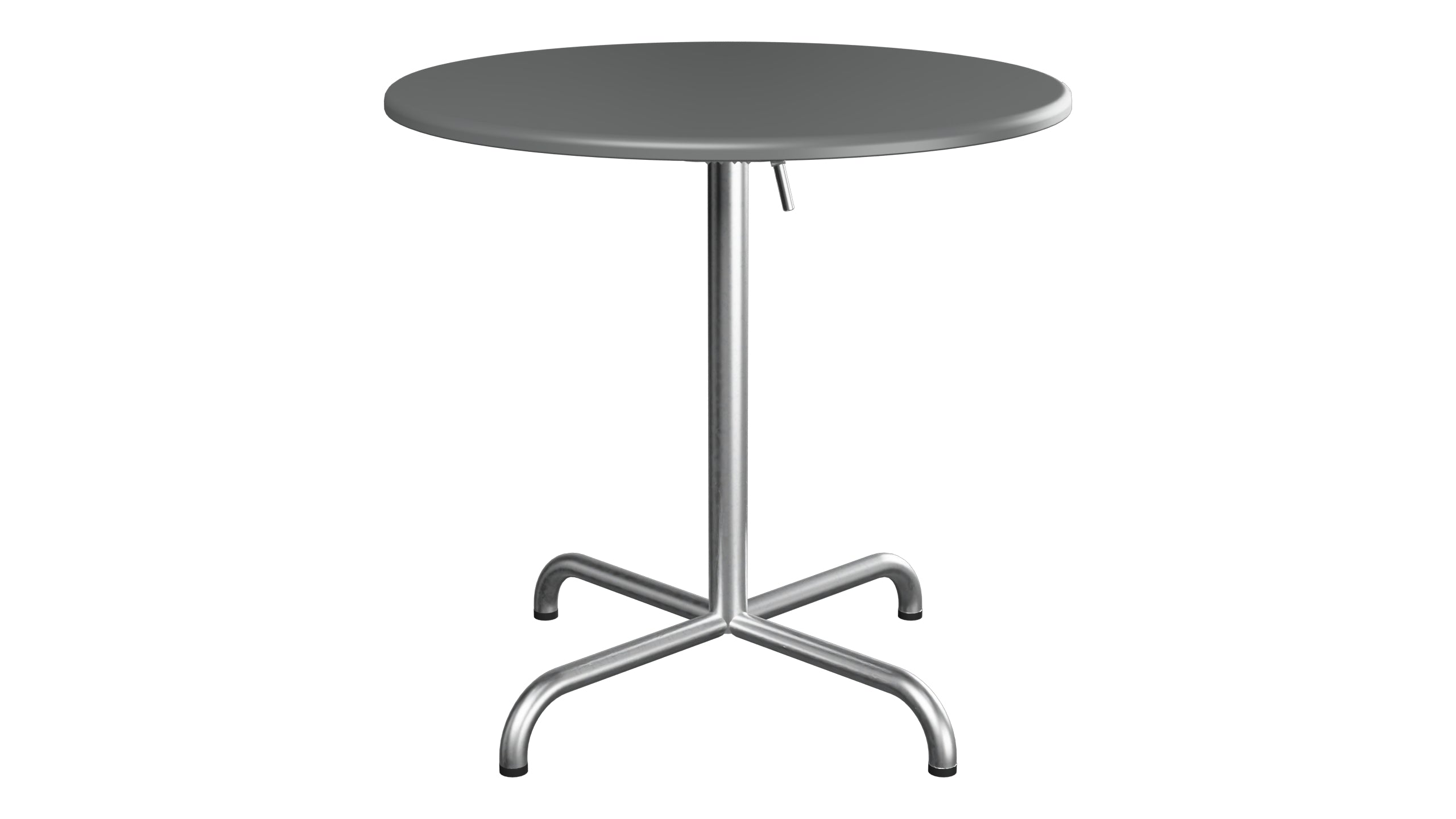 Davos Glasfaser-Gartentisch ø75 klappbar in Graphit präsentiert im Onlineshop von KAQTU Design AG. Gartentisch ist von Schaffner