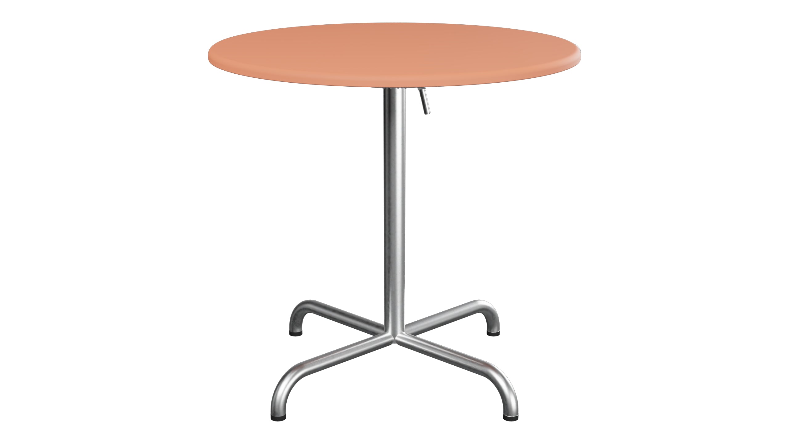 Davos Glasfaser-Gartentisch ø75 klappbar in Pastellterracotta präsentiert im Onlineshop von KAQTU Design AG. Gartentisch ist von Schaffner