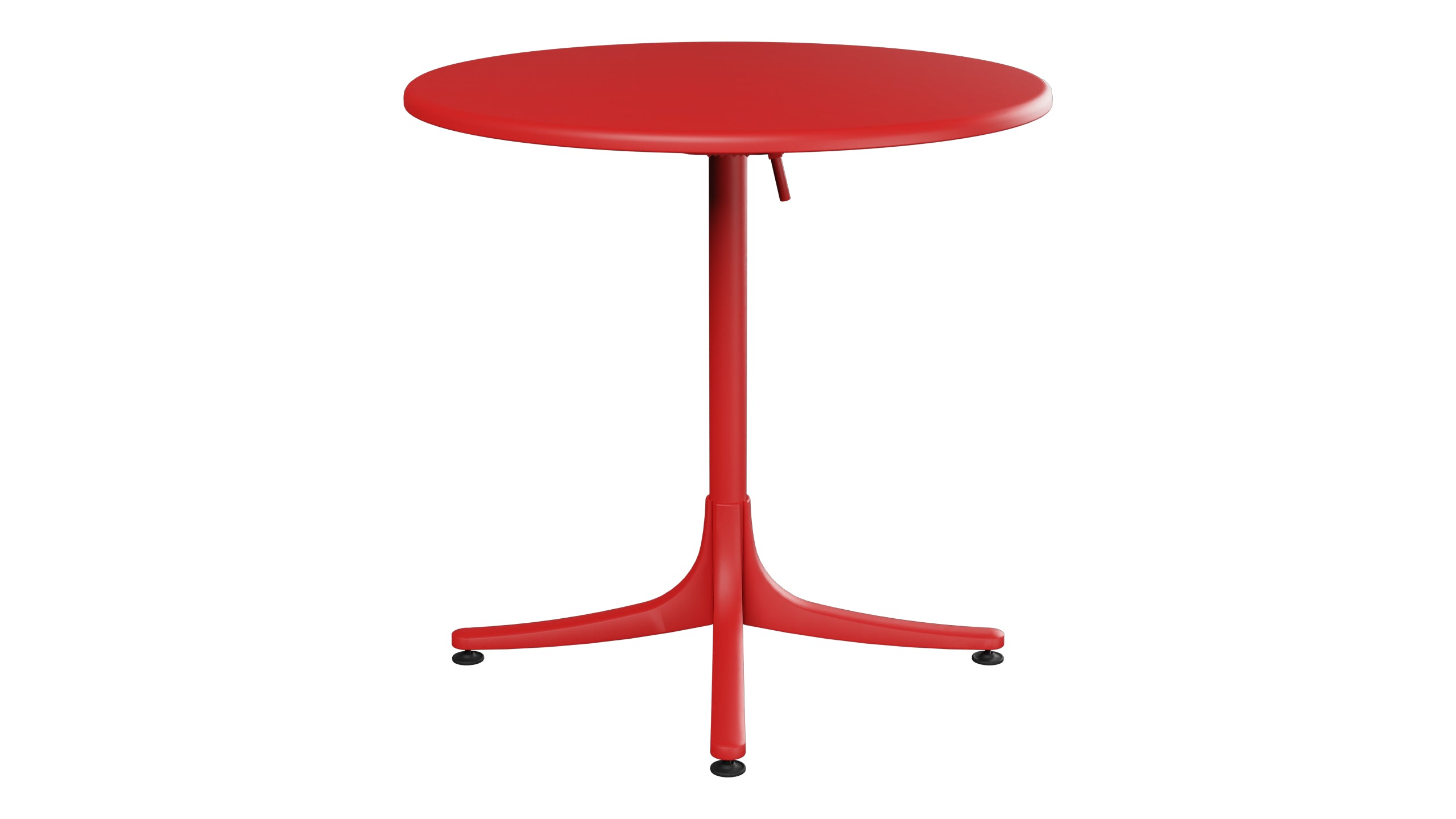 Schaffhausen Glasfaser-Gartentisch ø75 klappbar in Rot präsentiert im Onlineshop von KAQTU Design AG. Gartentisch ist von Schaffner