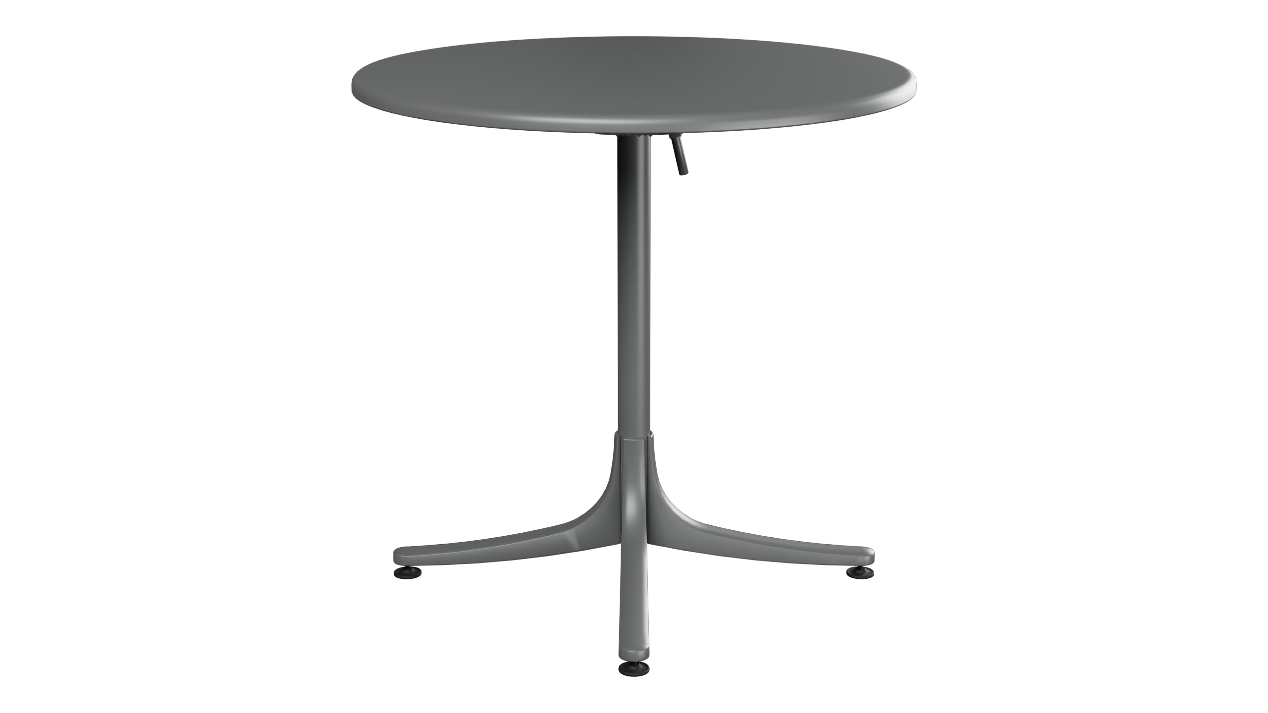 Schaffhausen Glasfaser-Gartentisch ø75 klappbar in Graphit präsentiert im Onlineshop von KAQTU Design AG. Gartentisch ist von Schaffner