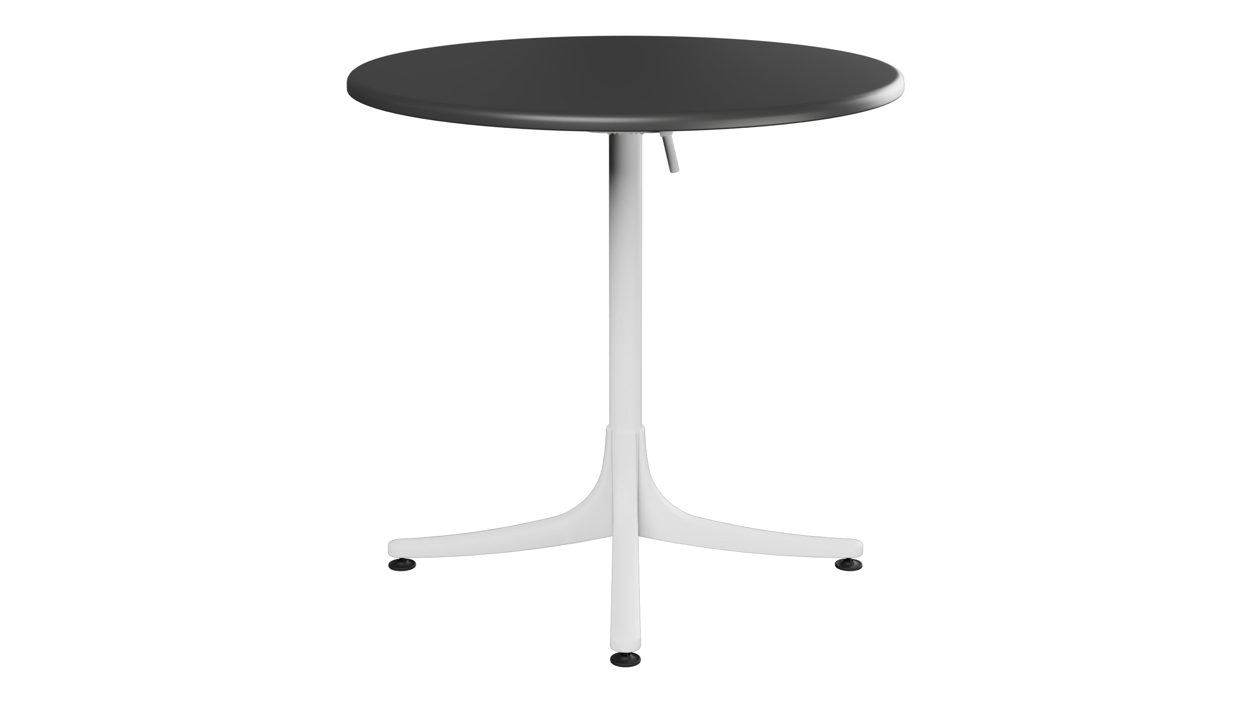 Schaffhausen Glasfaser-Gartentisch ø75 klappbar in Anthrazit präsentiert im Onlineshop von KAQTU Design AG. Gartentisch ist von Schaffner