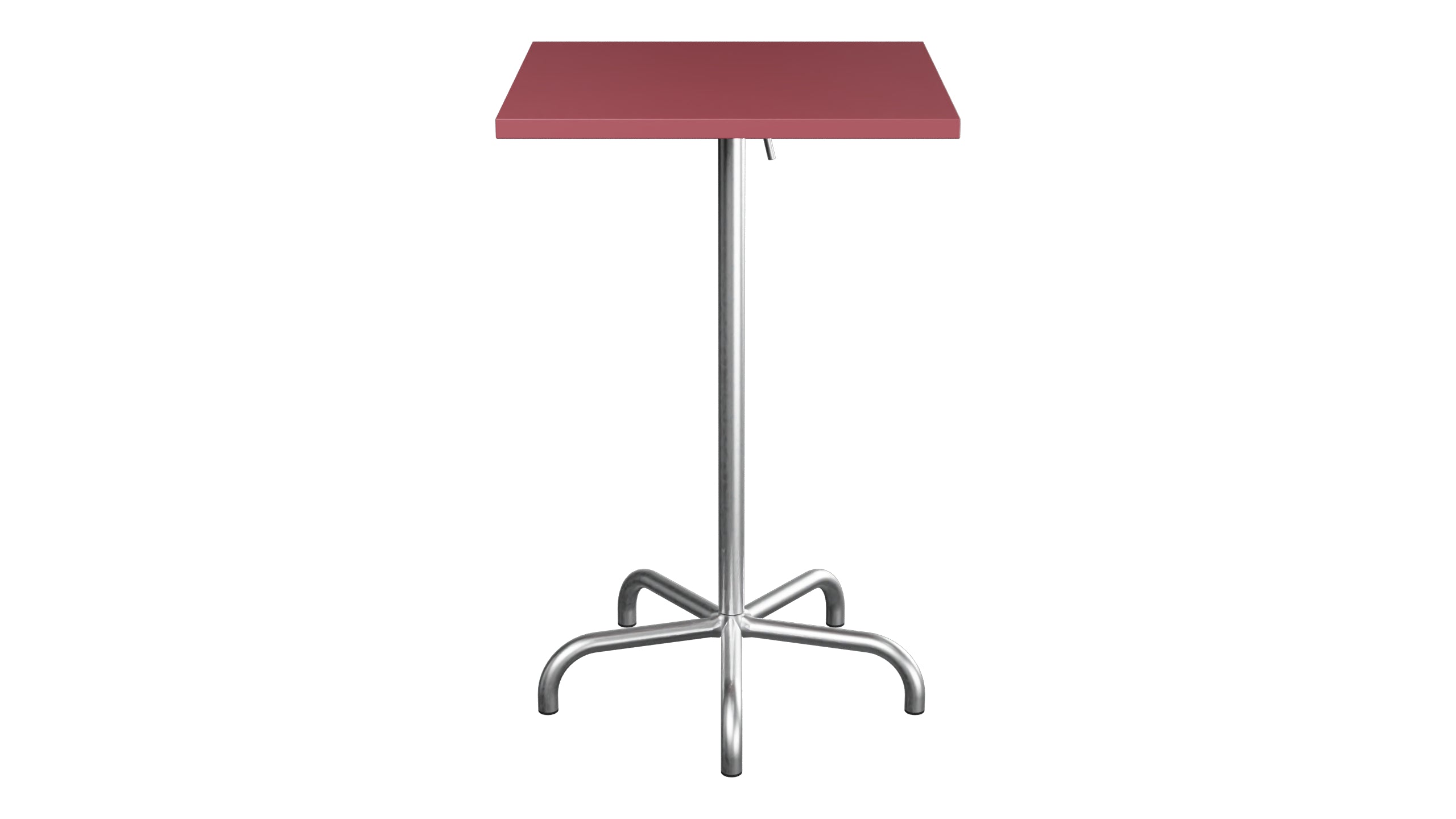 Säntis Metall-Stehtisch Outdoor 70x70 / 110 klappbar in Bordeaux präsentiert im Onlineshop von KAQTU Design AG. Hochtisch Outdoor ist von Schaffner
