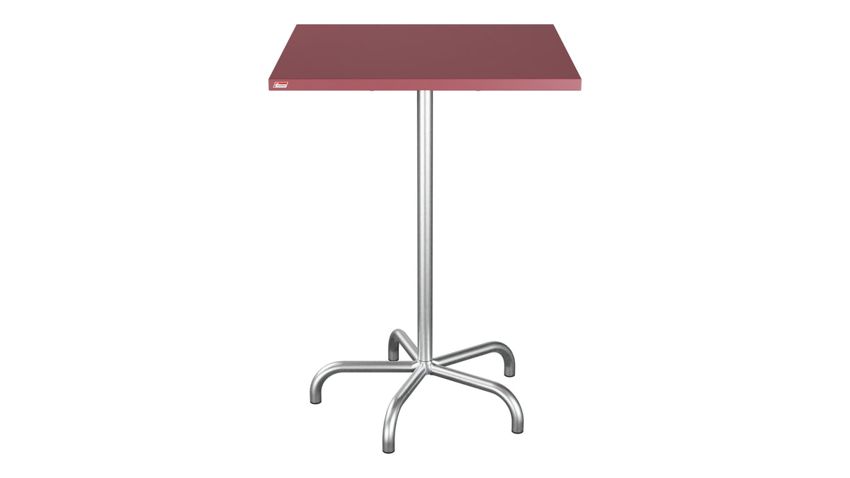 Säntis Metall-Stehtisch Outdoor 80x80 /110 klappbar in Bordeaux präsentiert im Onlineshop von KAQTU Design AG. Hochtisch Outdoor ist von Schaffner