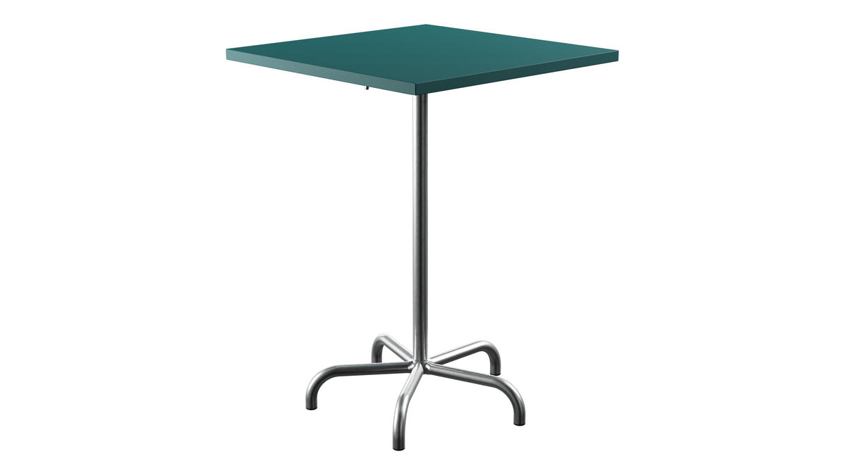 Säntis Metall-Stehtisch Outdoor 80x80 /110 klappbar in Kaliblau präsentiert im Onlineshop von KAQTU Design AG. Hochtisch Outdoor ist von Schaffner