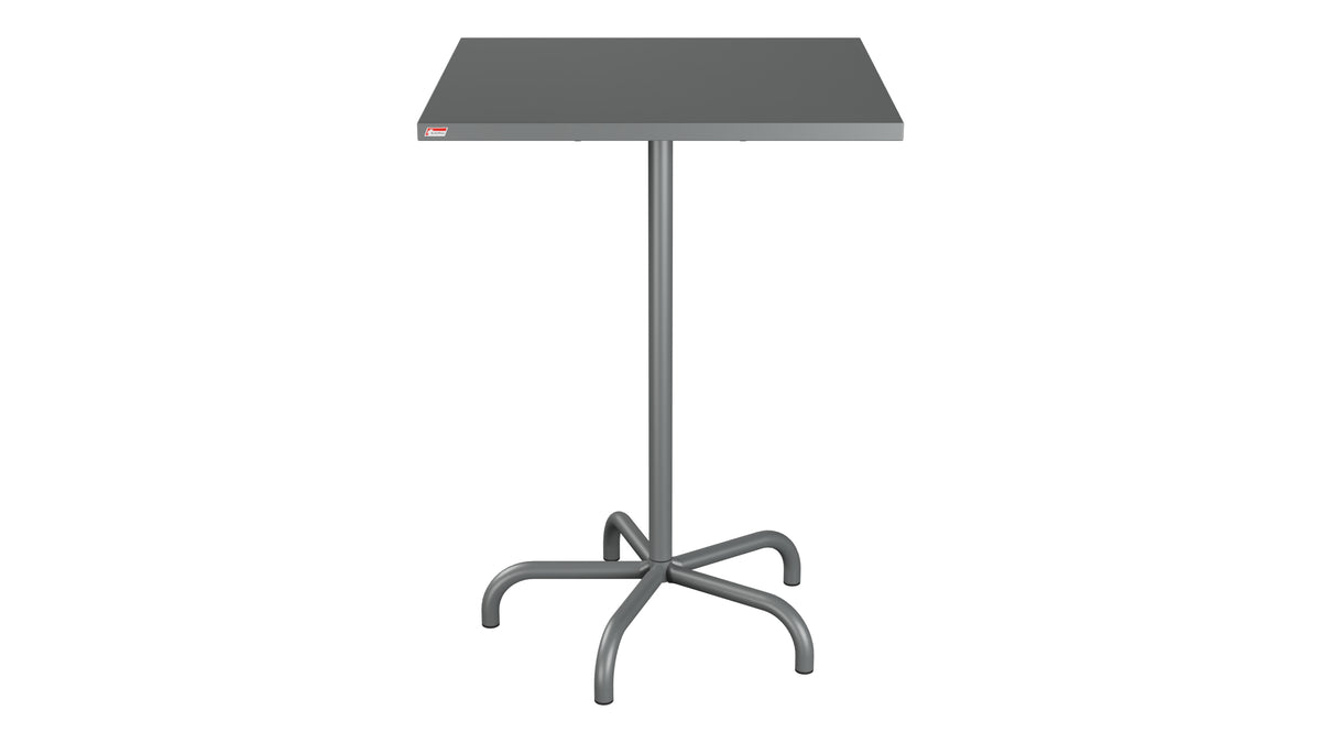 Säntis Metall-Stehtisch Outdoor 80x80 /110 klappbar in Graphit präsentiert im Onlineshop von KAQTU Design AG. Hochtisch Outdoor ist von Schaffner