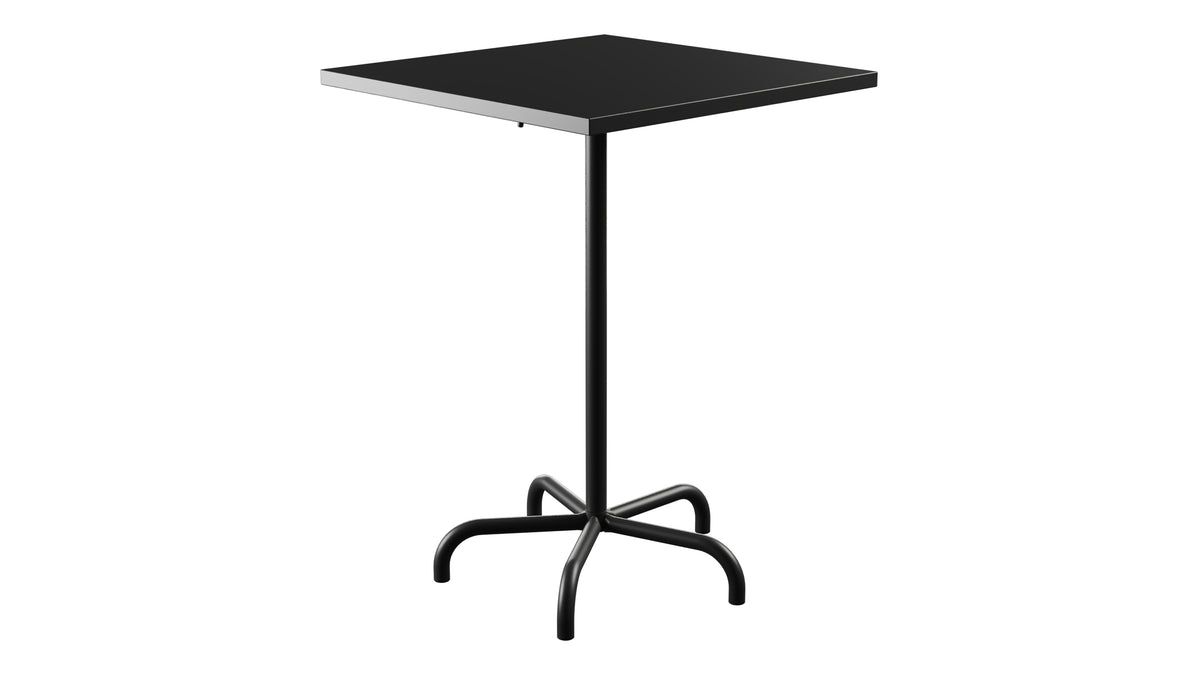 Säntis Metall-Stehtisch Outdoor 80x80 /110 klappbar in Anthrazit präsentiert im Onlineshop von KAQTU Design AG. Hochtisch Outdoor ist von Schaffner