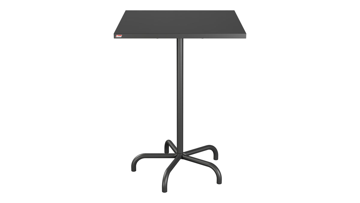 Säntis Metall-Stehtisch Outdoor 80x80 /110 klappbar in Anthrazit präsentiert im Onlineshop von KAQTU Design AG. Hochtisch Outdoor ist von Schaffner
