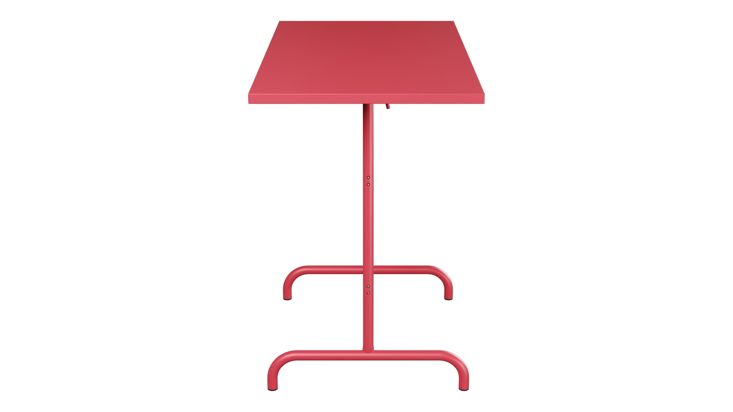Säntis Metall-Stehtisch Outdoor 130x70 /110 klappbar in Ahornrot präsentiert im Onlineshop von KAQTU Design AG. Hochtisch Outdoor ist von Schaffner