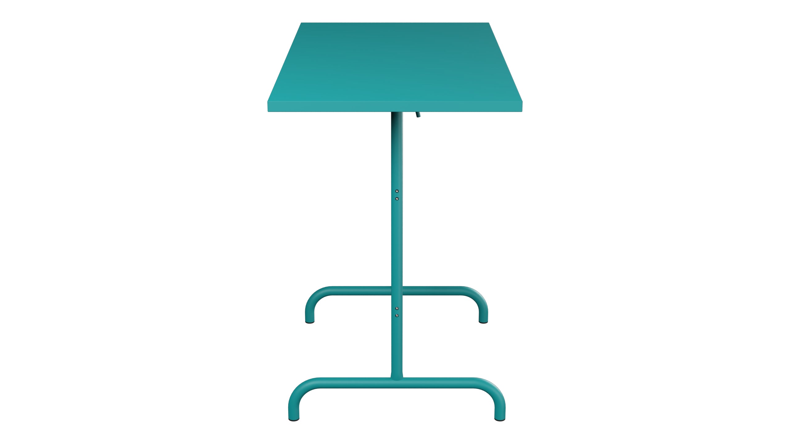 Säntis Metall-Stehtisch Outdoor 130x70 /110 klappbar in Kaliblau präsentiert im Onlineshop von KAQTU Design AG. Hochtisch Outdoor ist von Schaffner