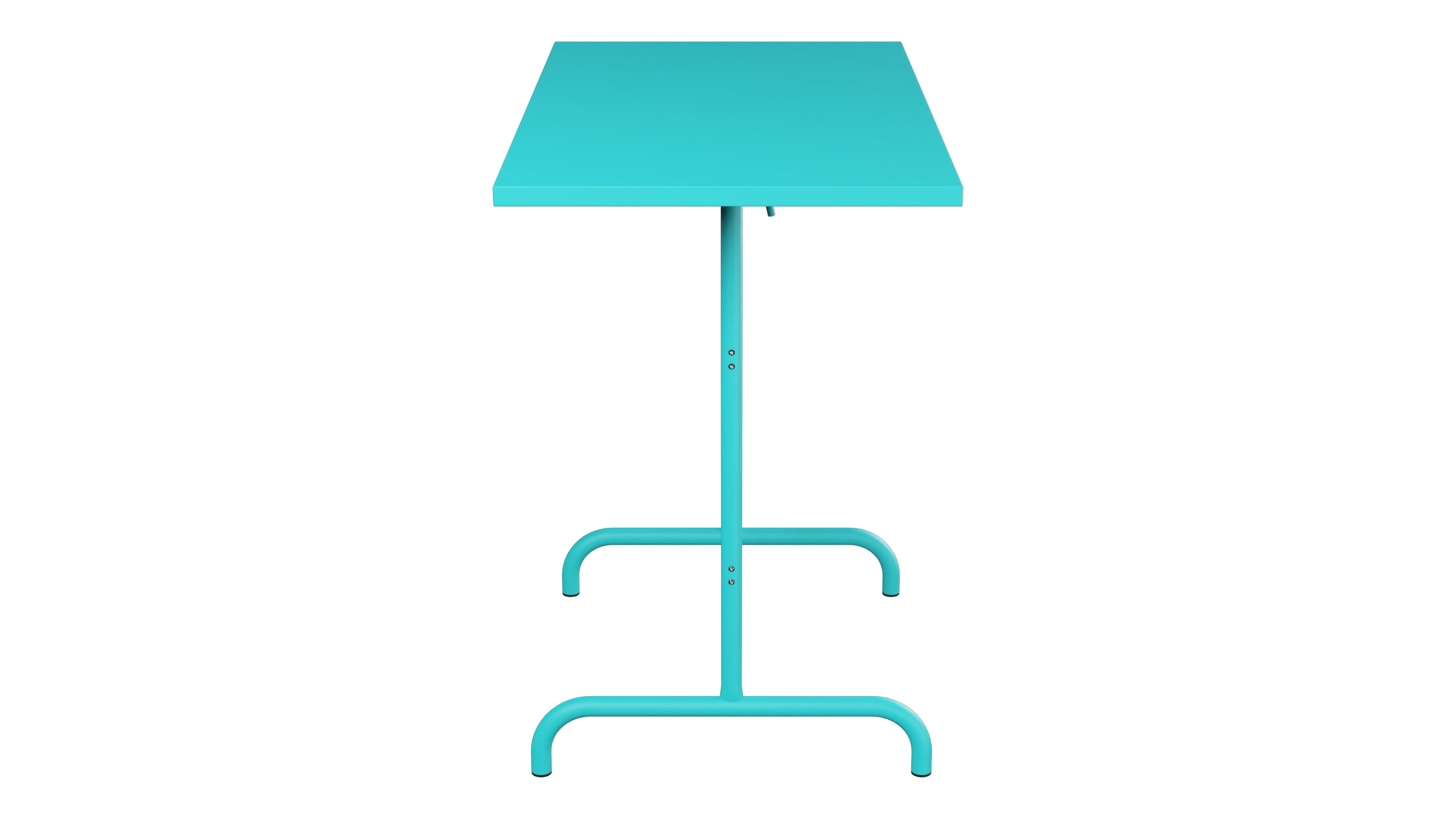 Säntis Metall-Stehtisch Outdoor 130x70 /110 klappbar in Türkis präsentiert im Onlineshop von KAQTU Design AG. Hochtisch Outdoor ist von Schaffner