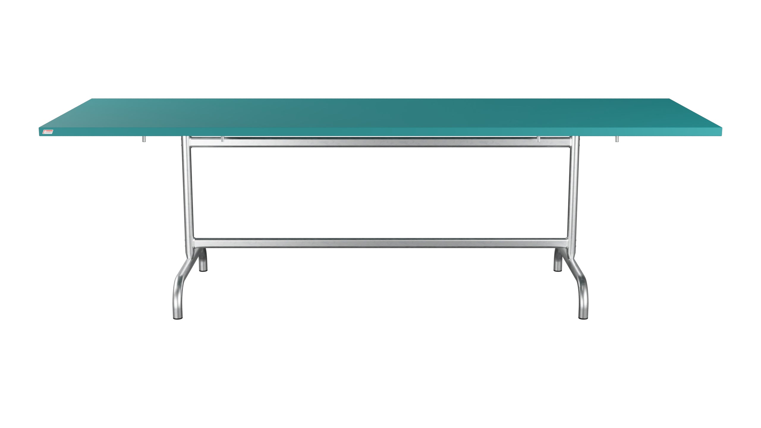 Säntis Metall-Gartentisch 240x80 klappbar in Kaliblau präsentiert im Onlineshop von KAQTU Design AG. Gartentisch ist von Schaffner