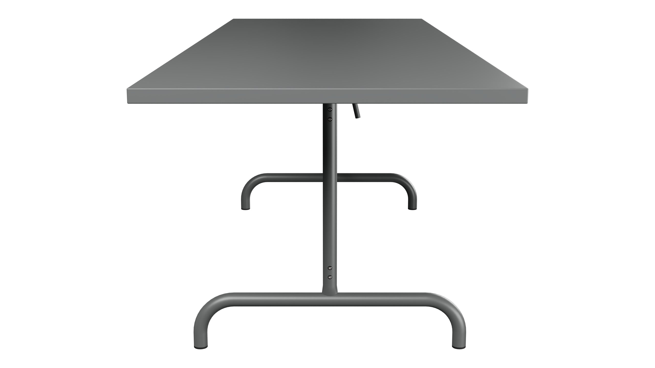 Säntis Metall-Gartentisch 240x80 klappbar in Graphit präsentiert im Onlineshop von KAQTU Design AG. Gartentisch ist von Schaffner