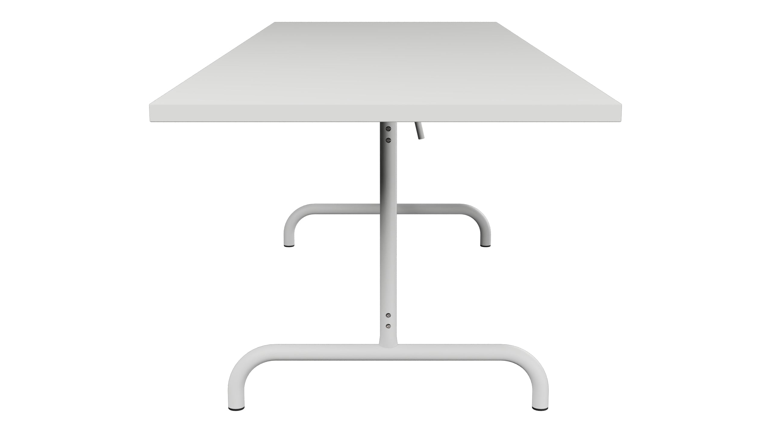 Säntis Metall-Gartentisch 240x80 klappbar in Alusilber präsentiert im Onlineshop von KAQTU Design AG. Gartentisch ist von Schaffner