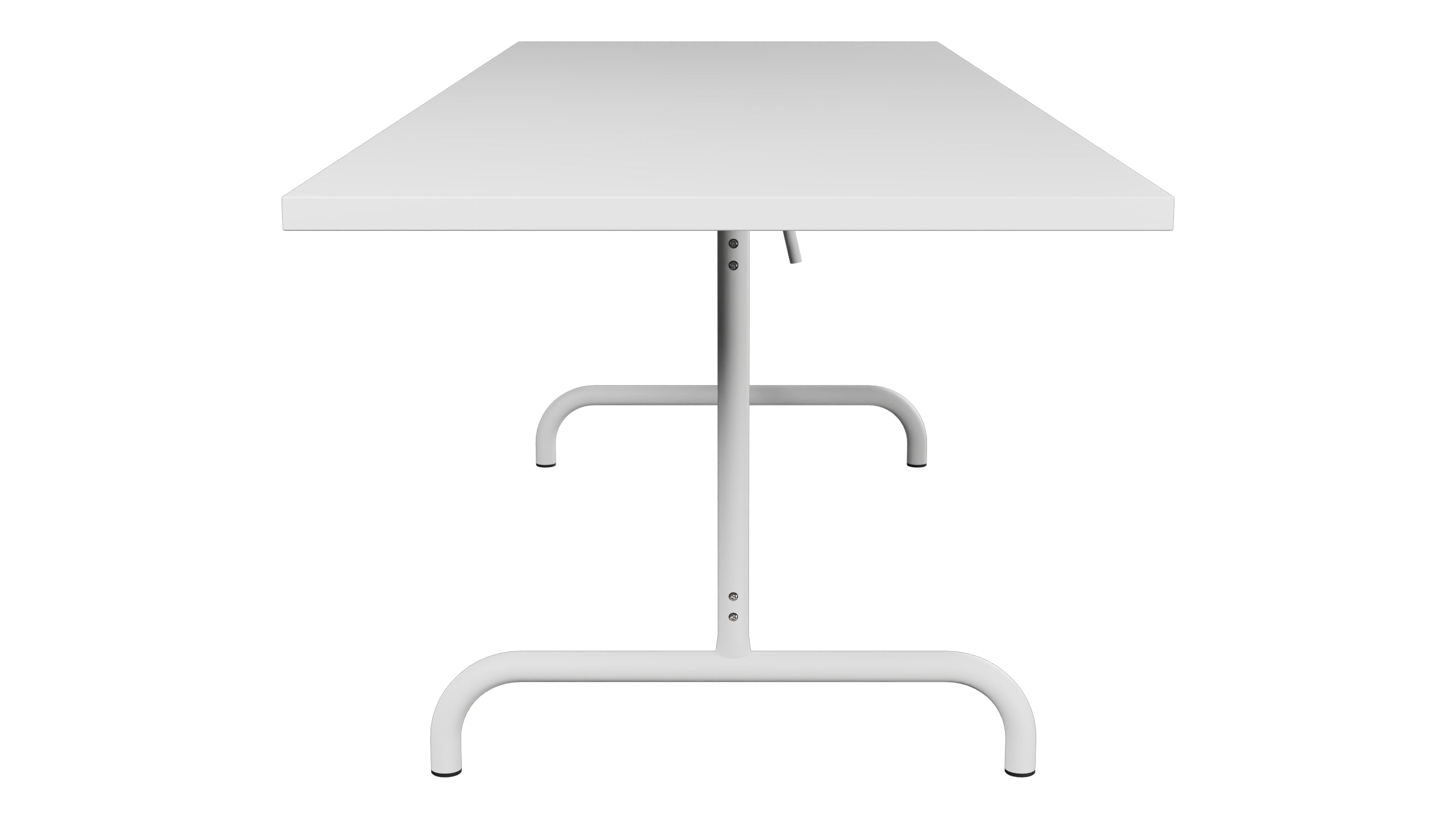 Säntis Metall-Gartentisch 240x80 klappbar in Weiss präsentiert im Onlineshop von KAQTU Design AG. Gartentisch ist von Schaffner