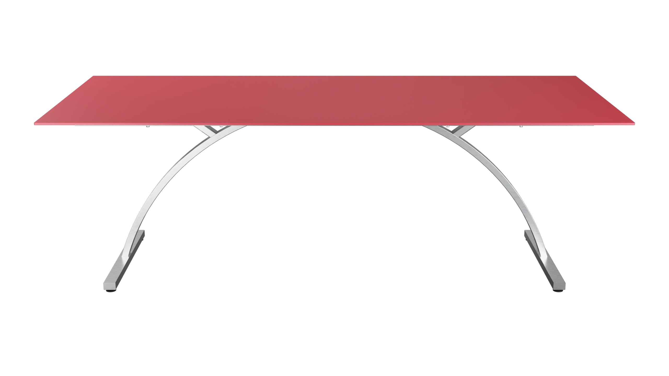 Bernardino Gartentisch aus Glasfaser 220x100 klappbar in Ahornrot präsentiert im Onlineshop von KAQTU Design AG. Gartentisch ist von Schaffner