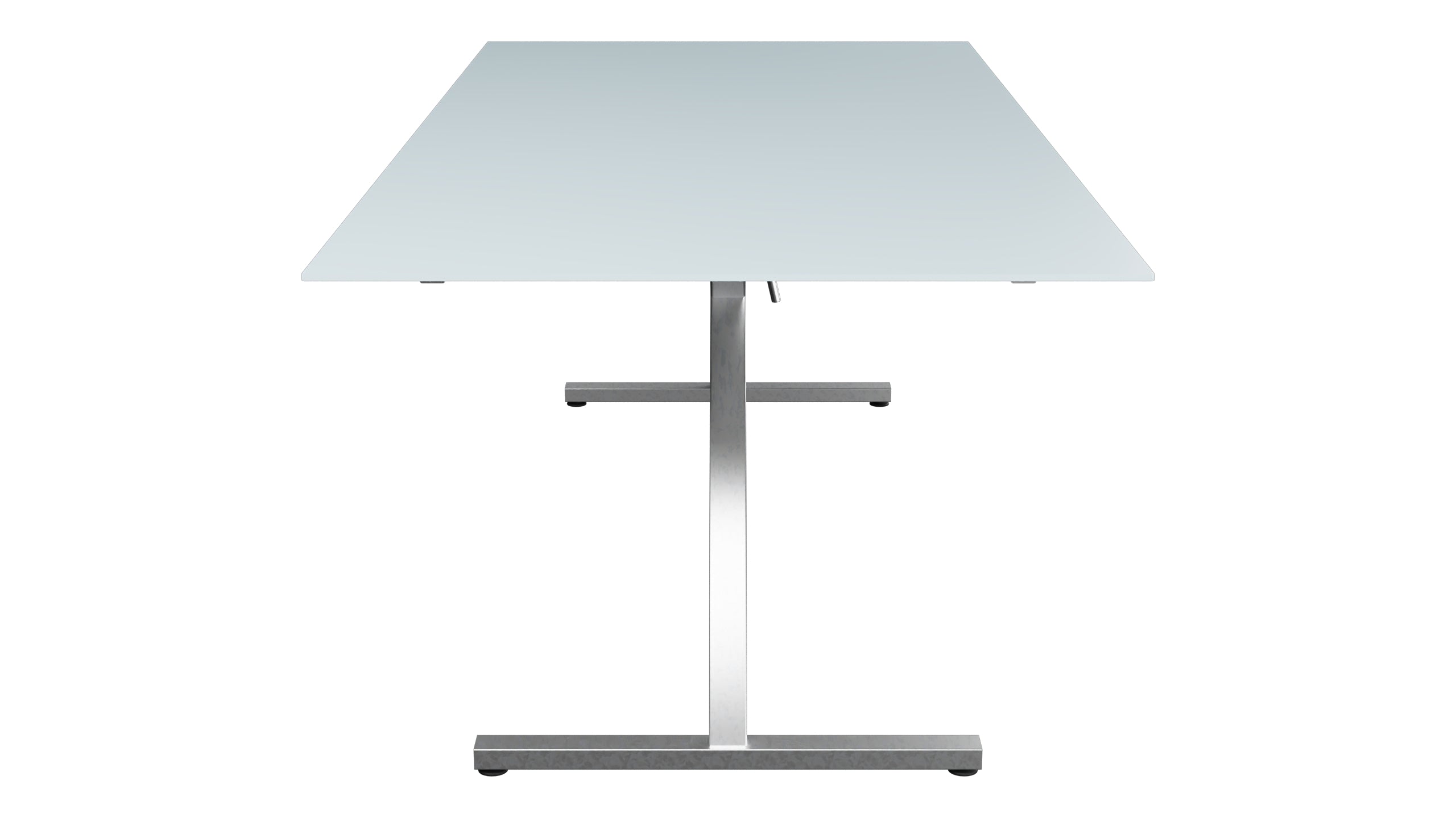Bernardino Gartentisch aus Glasfaser 220x100 klappbar in Pastellblau präsentiert im Onlineshop von KAQTU Design AG. Gartentisch ist von Schaffner
