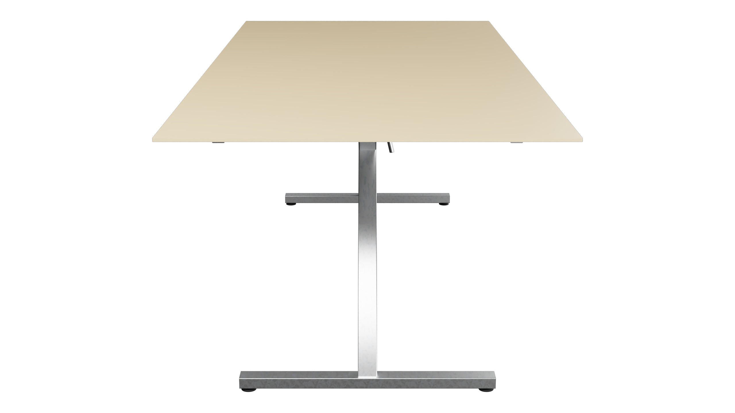 Bernardino Gartentisch aus Glasfaser 220x100 klappbar in Pastellbraun präsentiert im Onlineshop von KAQTU Design AG. Gartentisch ist von Schaffner