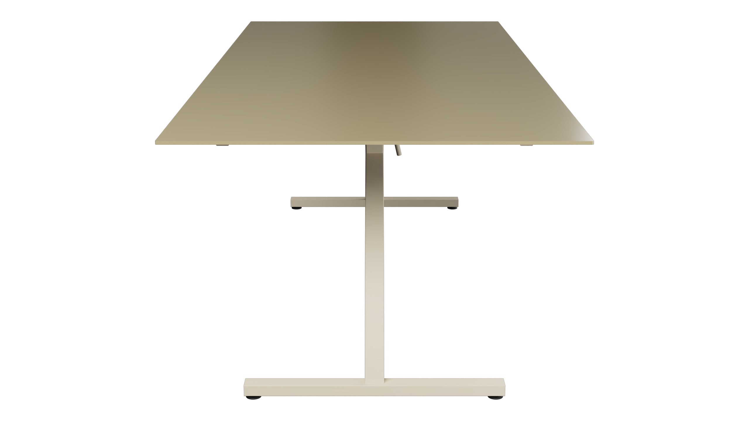 Bernardino Gartentisch aus Glasfaser 220x100 klappbar in Champagner präsentiert im Onlineshop von KAQTU Design AG. Gartentisch ist von Schaffner