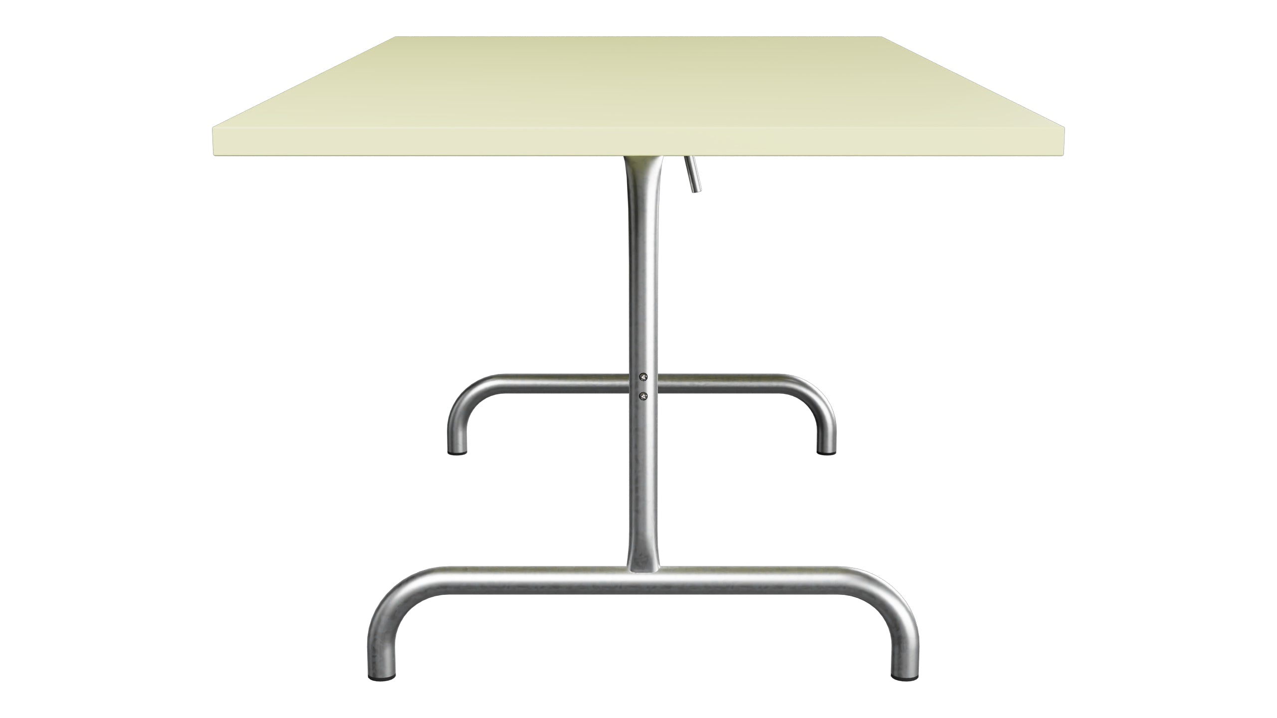 Säntis Metall-Gartentisch 165x90 klappbar in Buchsbaumgelb präsentiert im Onlineshop von KAQTU Design AG. Gartentisch ist von Schaffner