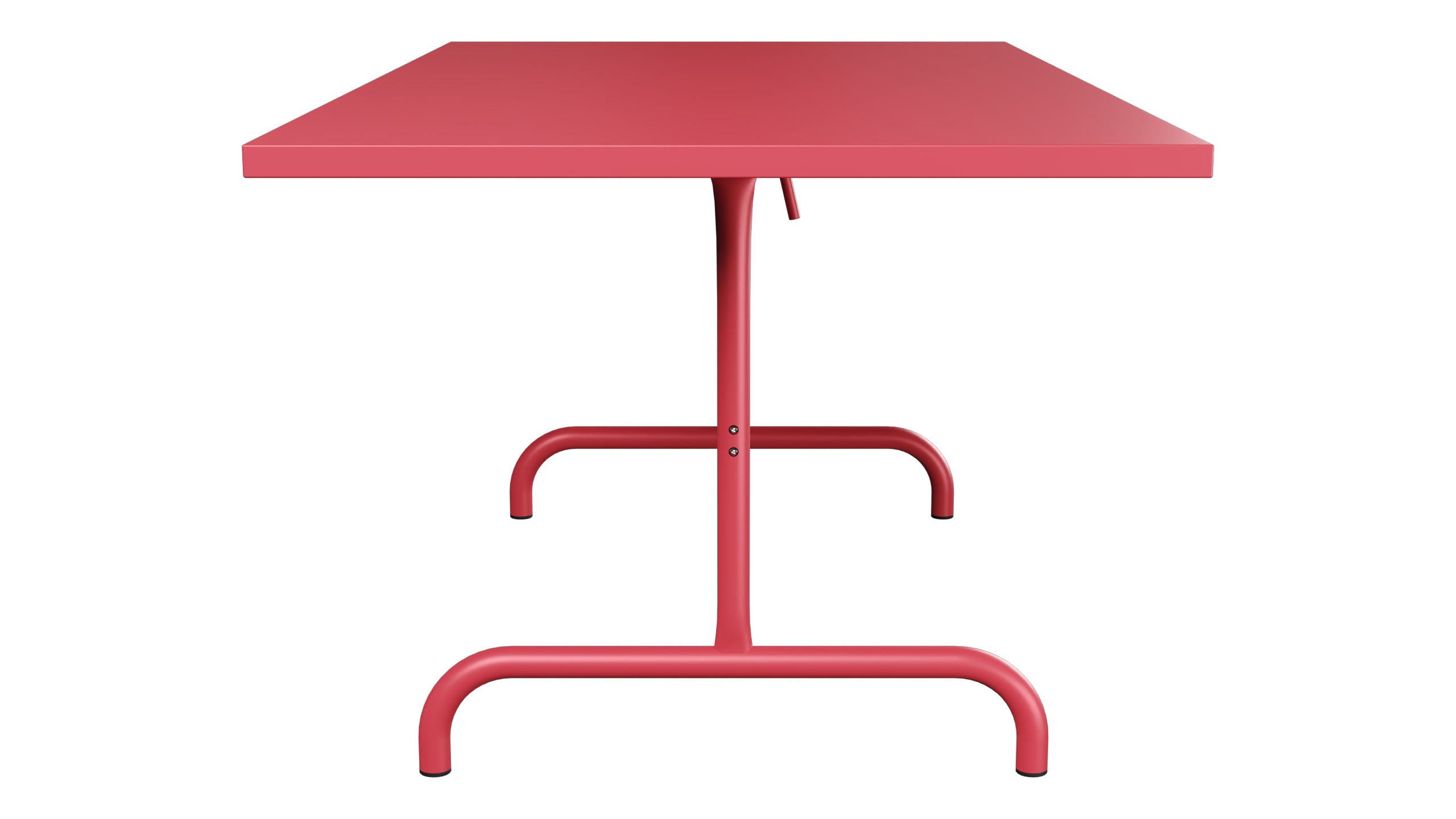 Säntis Metall-Gartentisch 165x90 klappbar in Ahornrot präsentiert im Onlineshop von KAQTU Design AG. Gartentisch ist von Schaffner