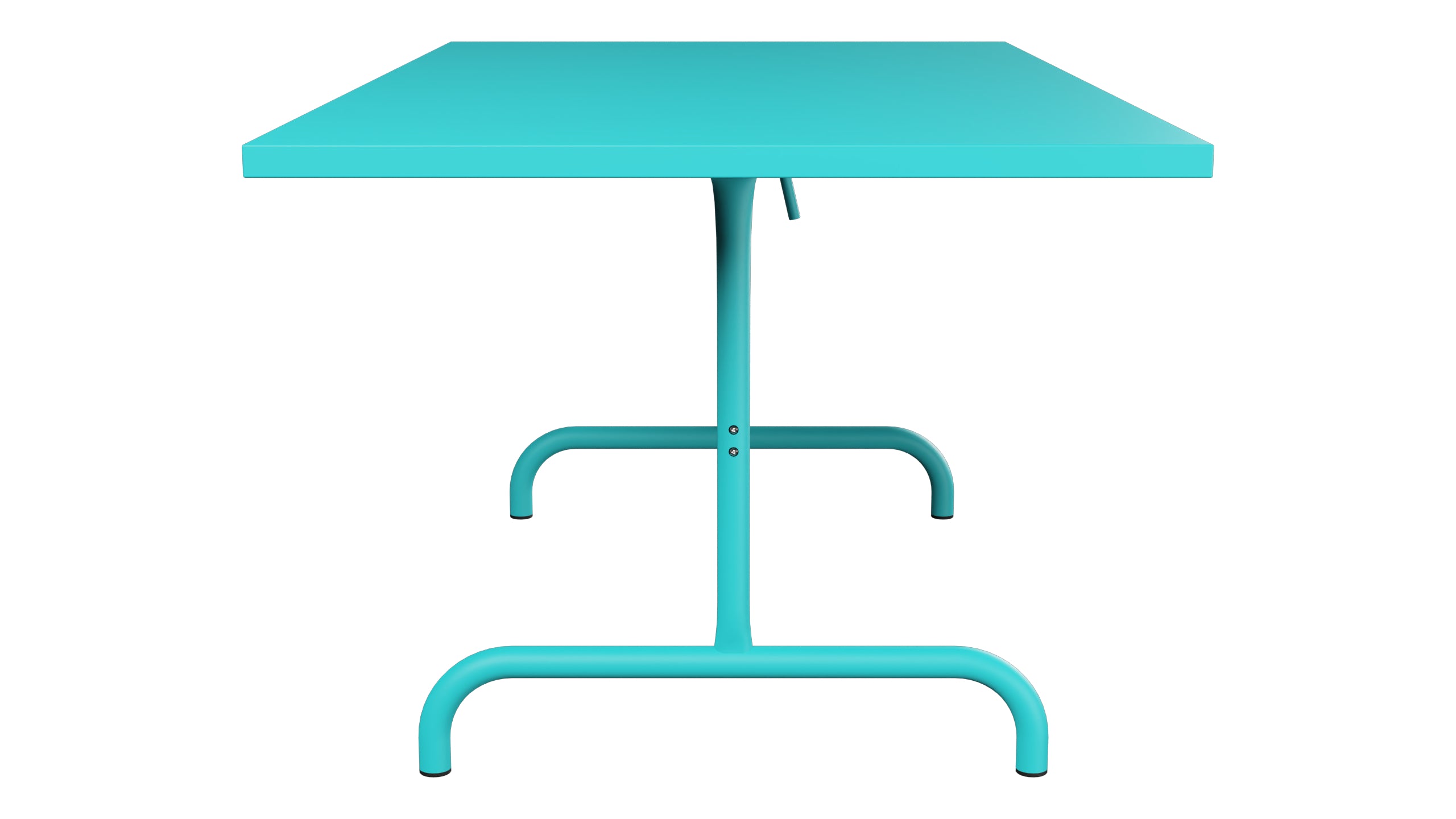 Säntis Metall-Gartentisch 165x90 klappbar in Türkis präsentiert im Onlineshop von KAQTU Design AG. Gartentisch ist von Schaffner