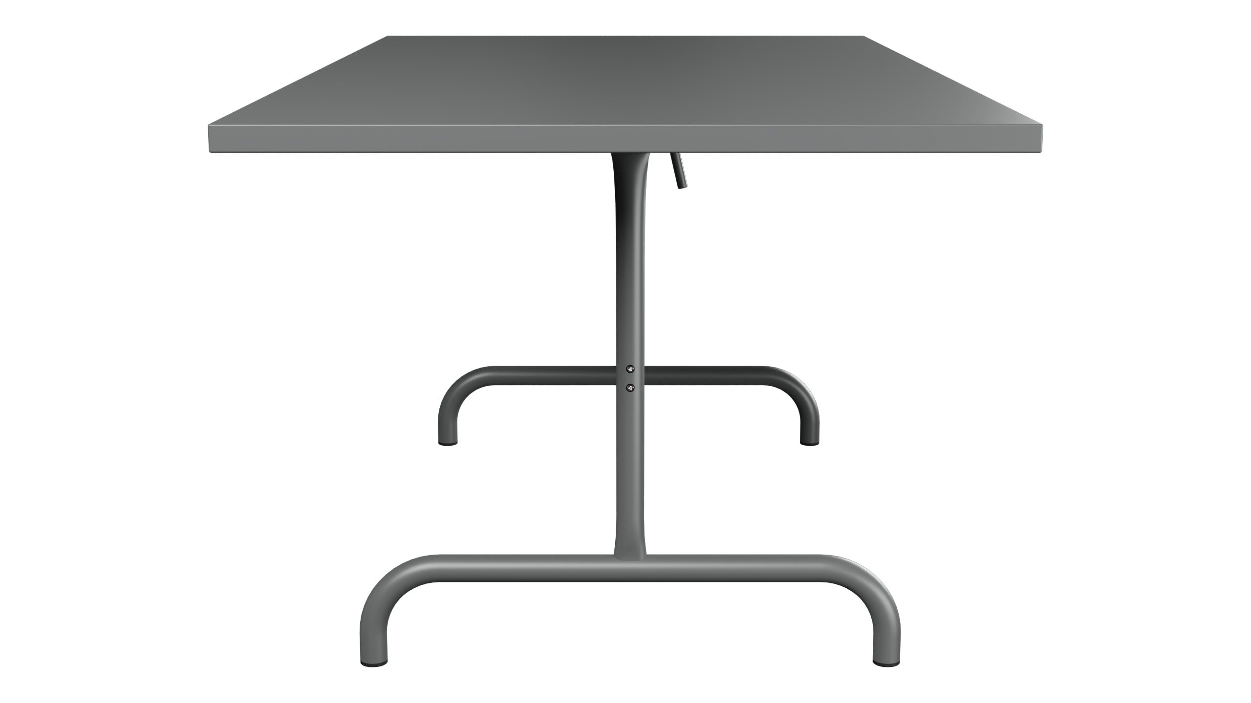 Säntis Metall-Gartentisch 165x90 klappbar in Graphit präsentiert im Onlineshop von KAQTU Design AG. Gartentisch ist von Schaffner