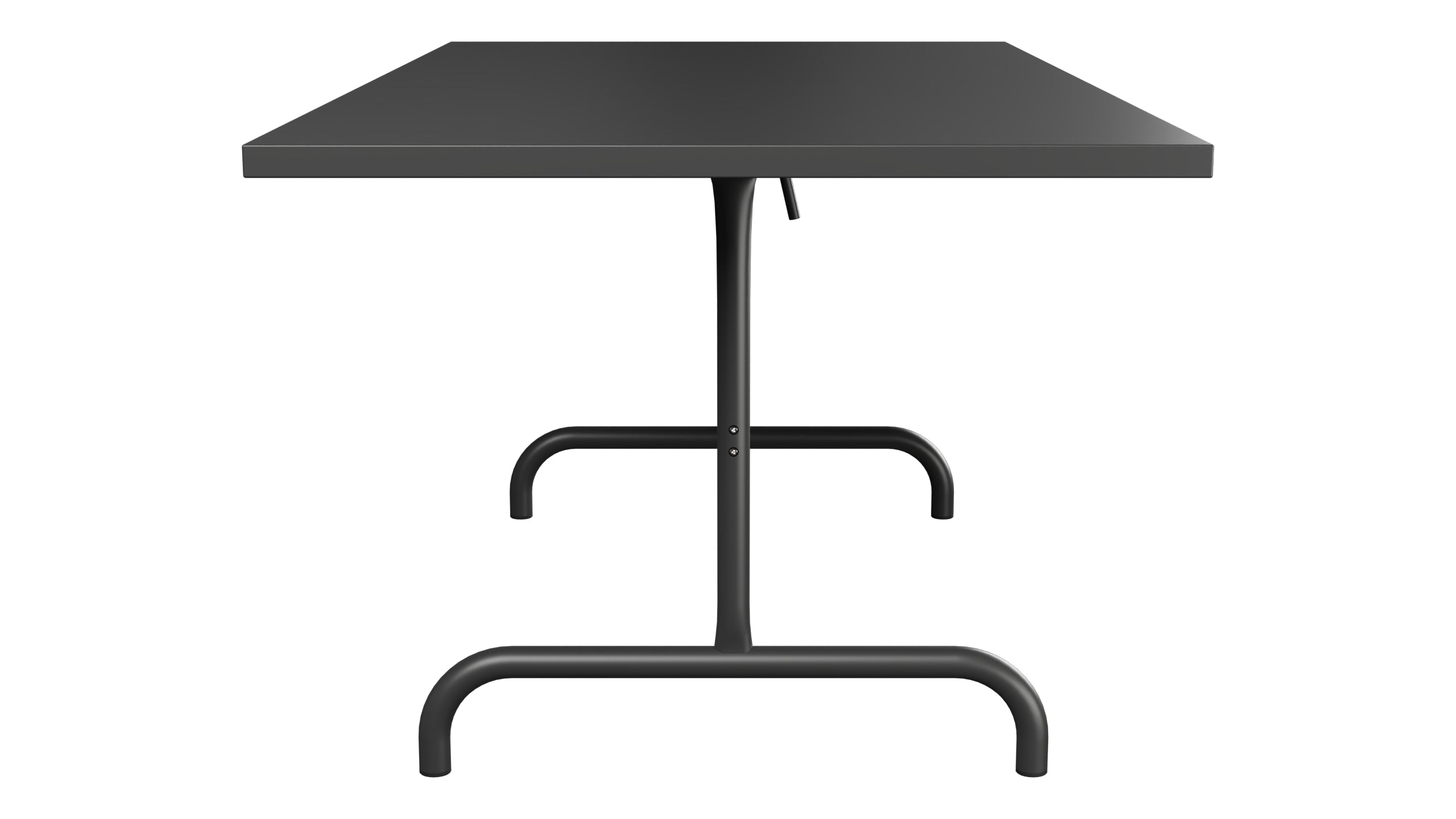 Säntis Metall-Gartentisch 165x90 klappbar in Anthrazit präsentiert im Onlineshop von KAQTU Design AG. Gartentisch ist von Schaffner