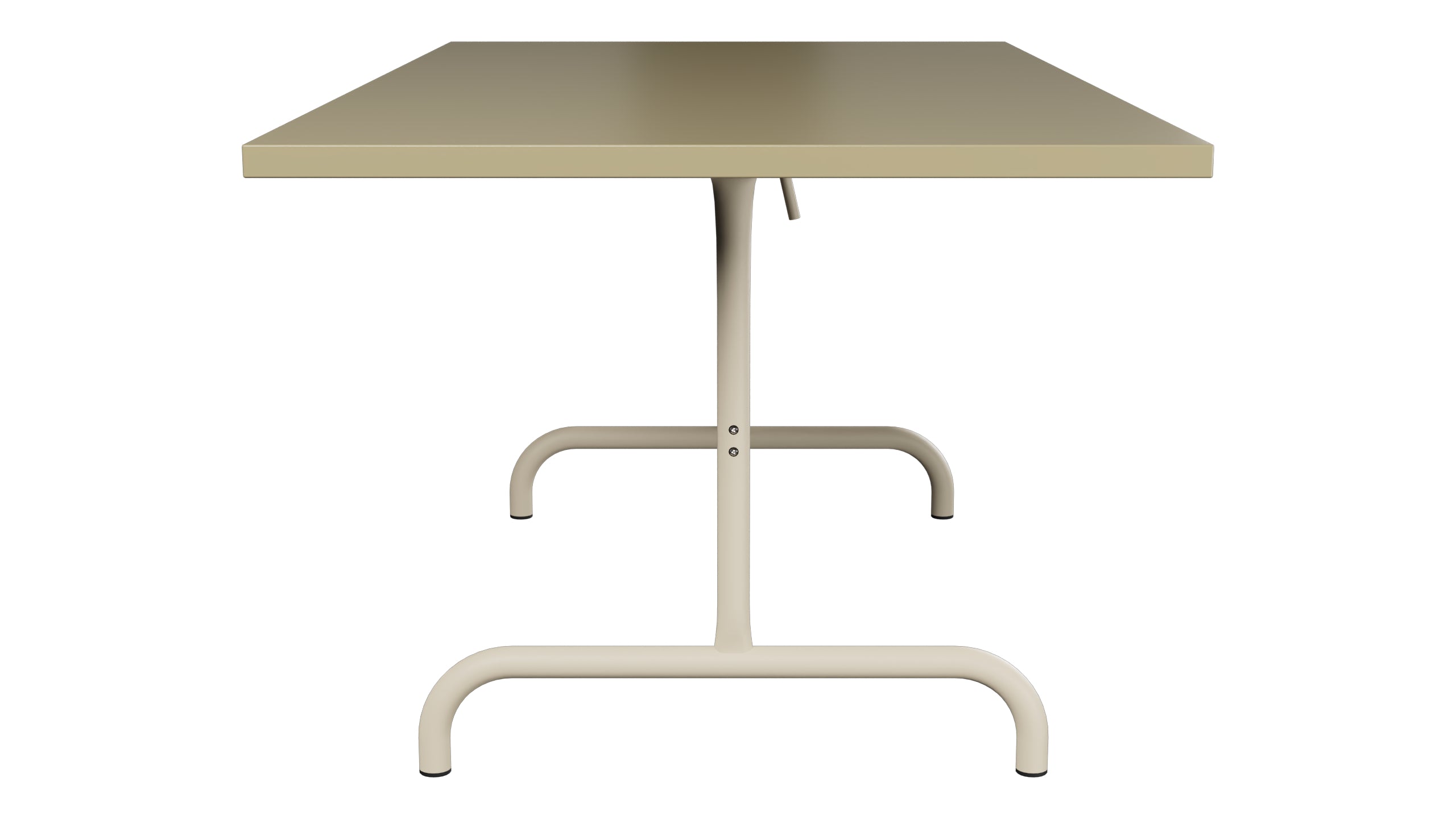 Säntis Metall-Gartentisch 165x90 klappbar in Champagner präsentiert im Onlineshop von KAQTU Design AG. Gartentisch ist von Schaffner