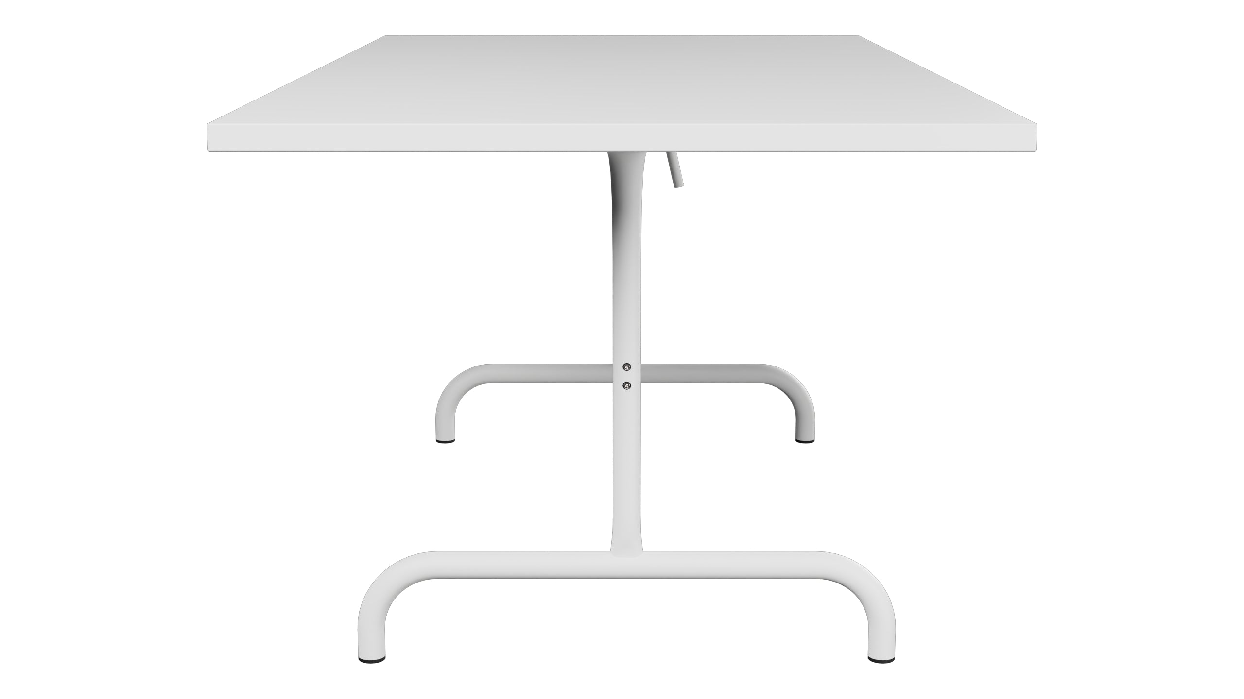 Säntis Metall-Gartentisch 165x90 klappbar in Weiss präsentiert im Onlineshop von KAQTU Design AG. Gartentisch ist von Schaffner