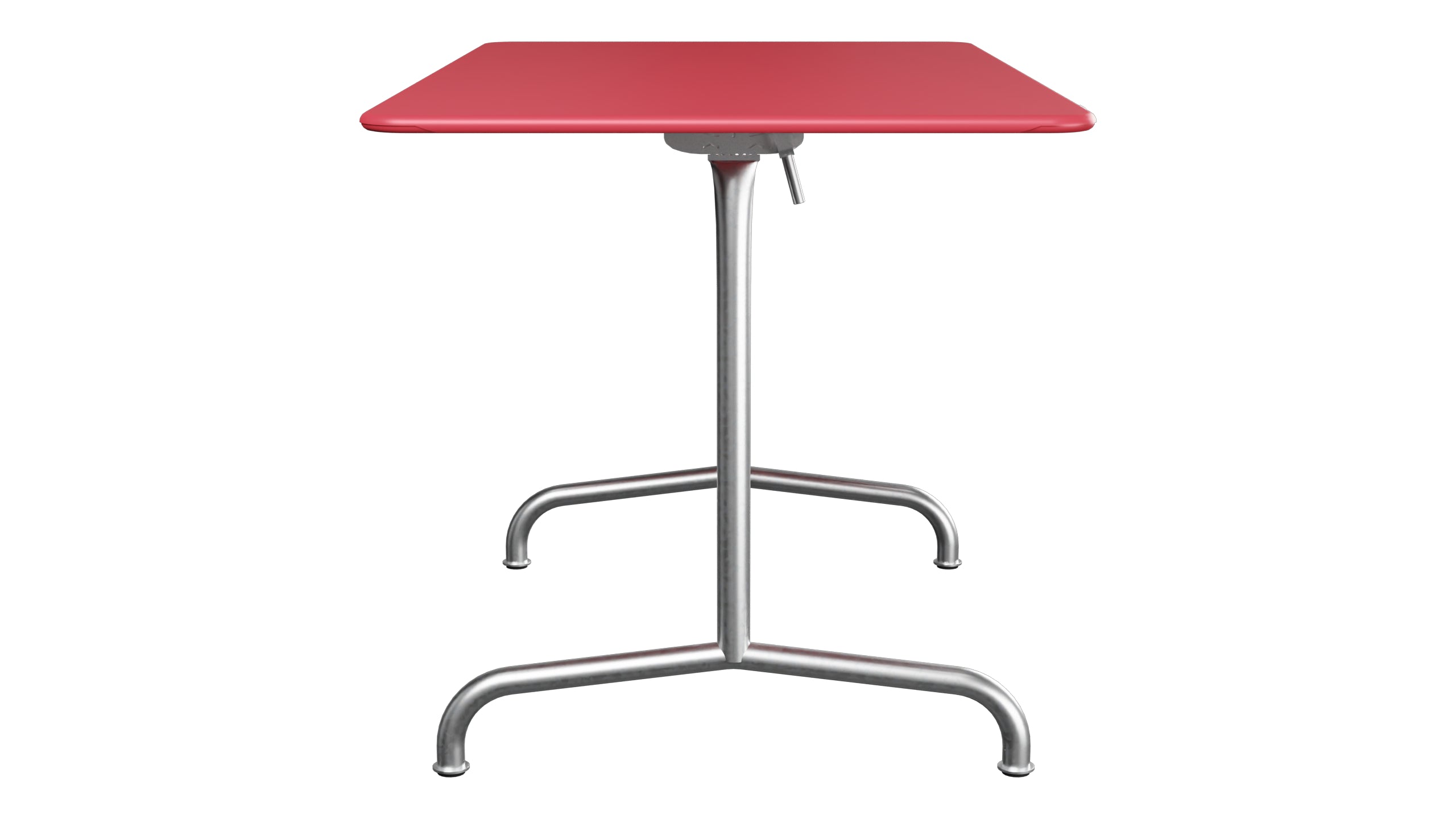 Rigi Metall-Gartentisch 120x70 klappbar in Ahornrot präsentiert im Onlineshop von KAQTU Design AG. Gartentisch ist von Schaffner