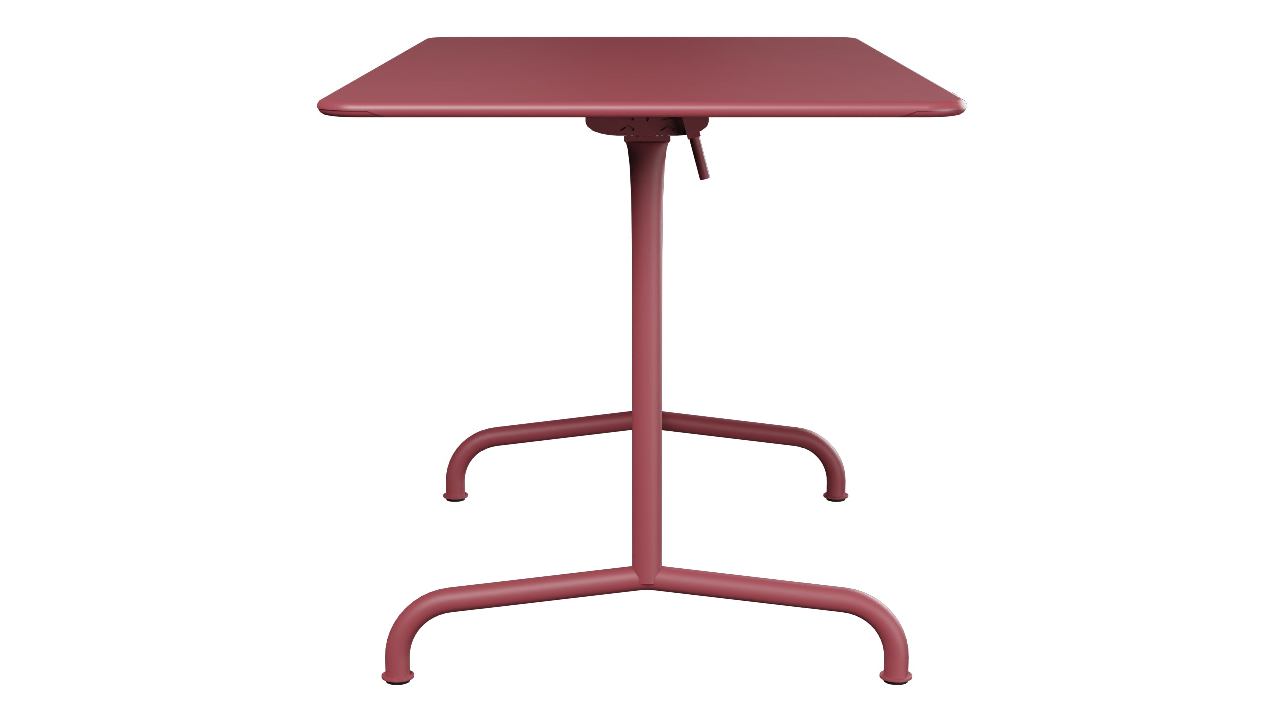Rigi Metall-Gartentisch 120x70 klappbar in Bordeaux präsentiert im Onlineshop von KAQTU Design AG. Gartentisch ist von Schaffner