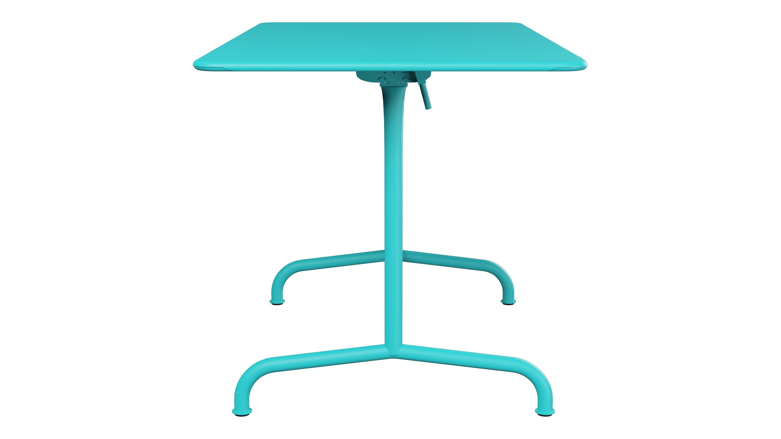 Rigi Metall-Gartentisch 120x70 klappbar in Türkis präsentiert im Onlineshop von KAQTU Design AG. Gartentisch ist von Schaffner