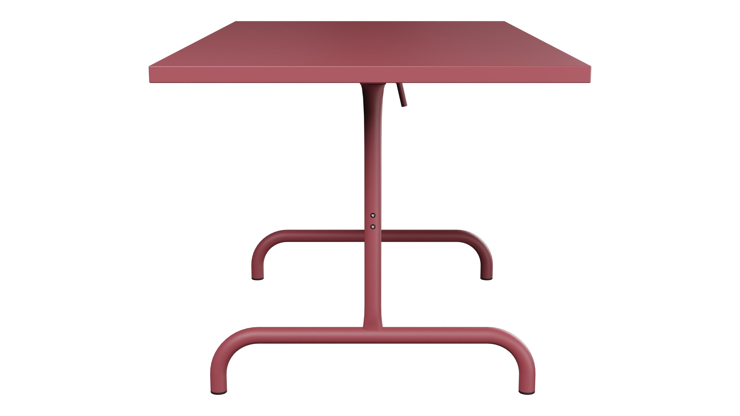 Säntis Metall-Gartentisch 140x80 klappbar in Bordeaux präsentiert im Onlineshop von KAQTU Design AG. Gartentisch ist von Schaffner