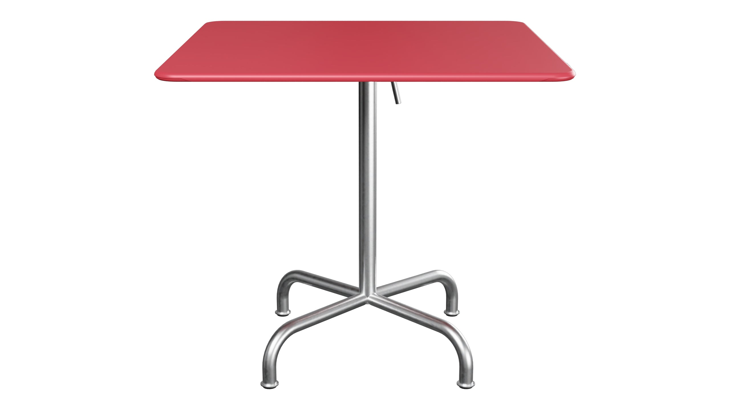 Rigi Metall-Gartentisch 80x80 klappbar in Ahornrot präsentiert im Onlineshop von KAQTU Design AG. Gartentisch ist von Schaffner