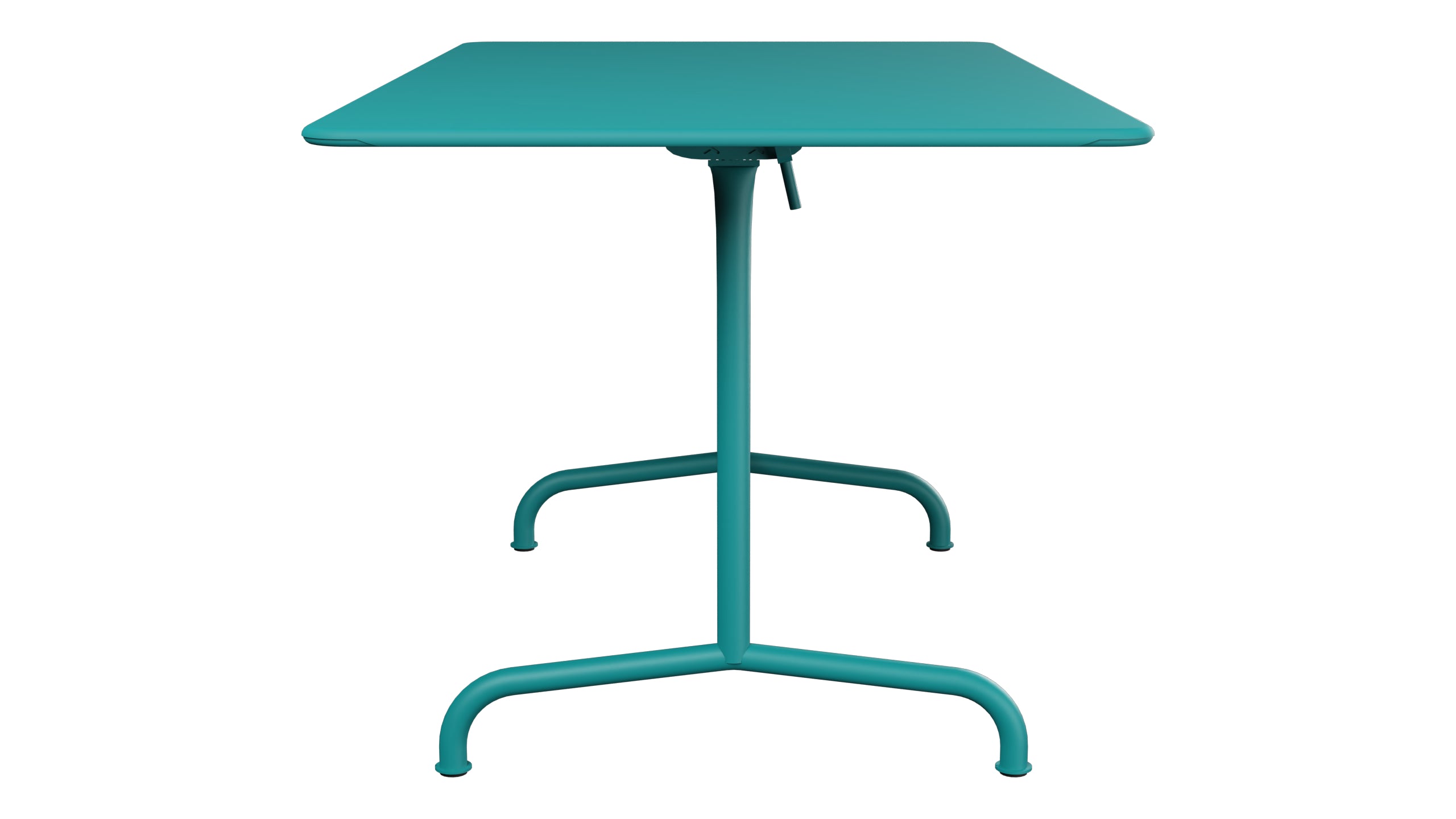 Rigi Metall-Gartentisch 140x80 klappbar in Kaliblau präsentiert im Onlineshop von KAQTU Design AG. Gartentisch ist von Schaffner