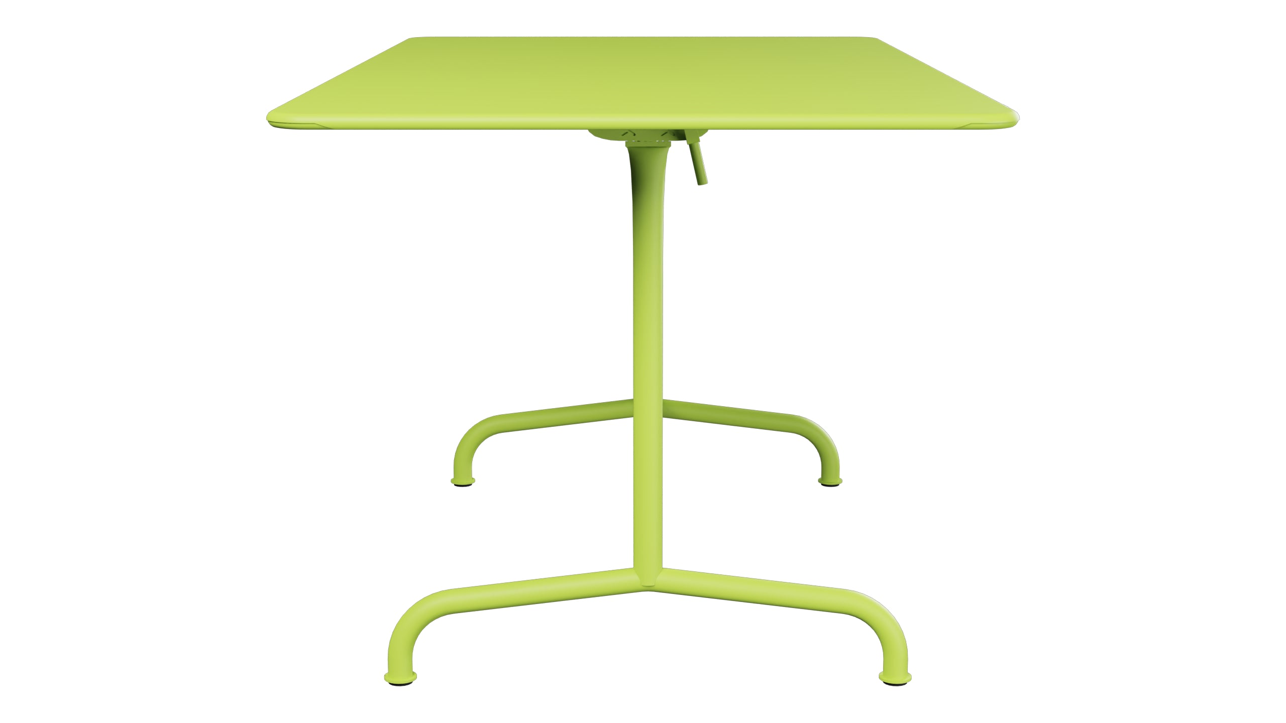 Rigi Metall-Gartentisch 140x80 klappbar in Hellgrün präsentiert im Onlineshop von KAQTU Design AG. Gartentisch ist von Schaffner