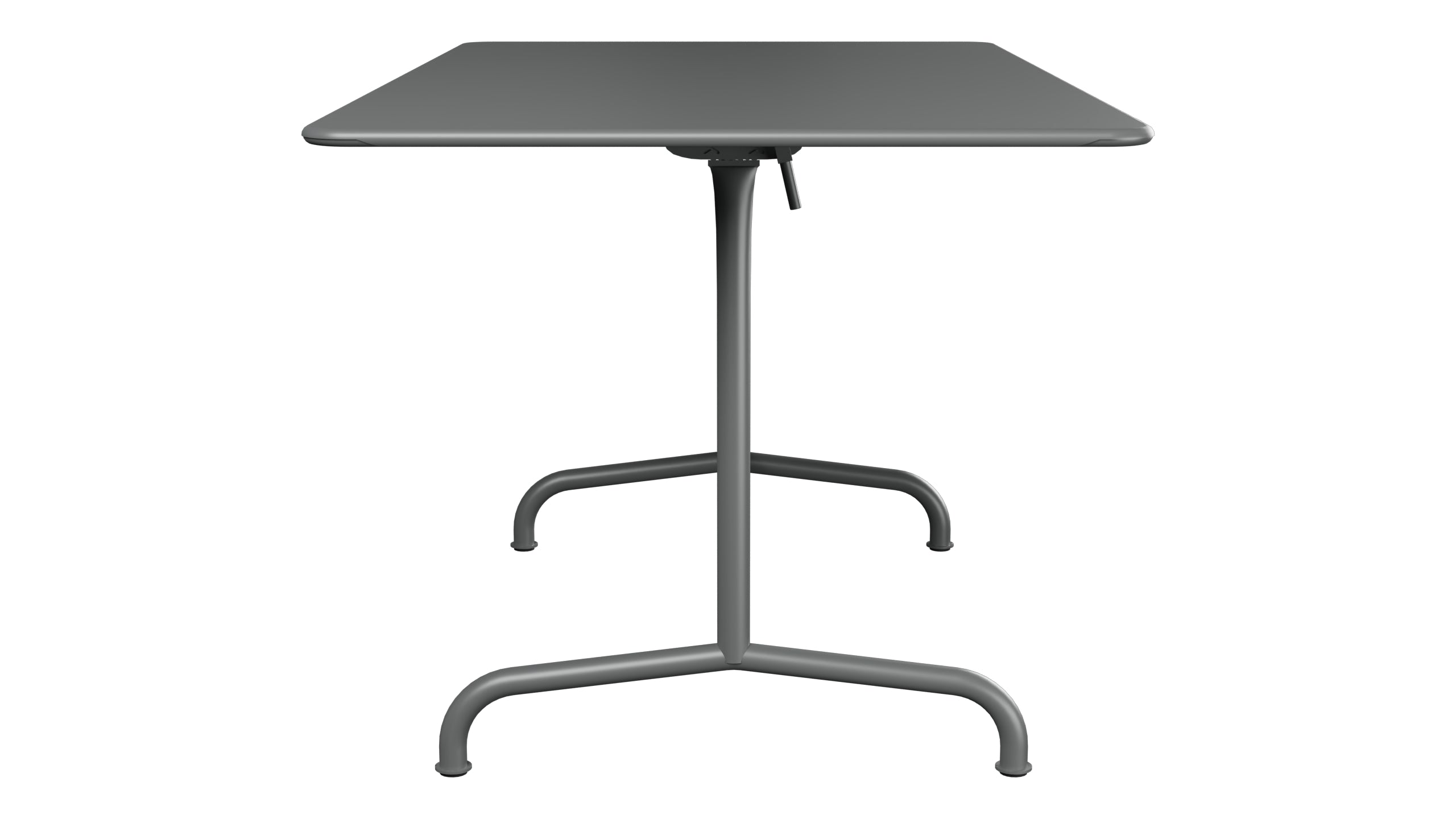 Rigi Metall-Gartentisch 140x80 klappbar in Graphit präsentiert im Onlineshop von KAQTU Design AG. Gartentisch ist von Schaffner